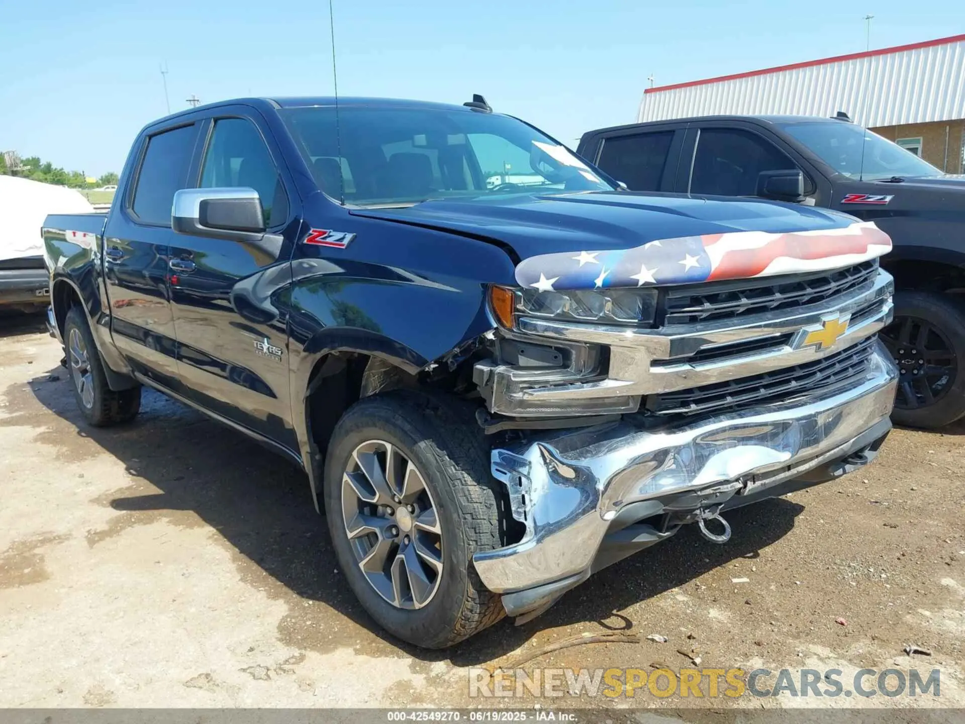 1 fotografías del automóvil dañado 1GCUYDED9MZ356493 CHEVROLET SILVERADO 1500 2021