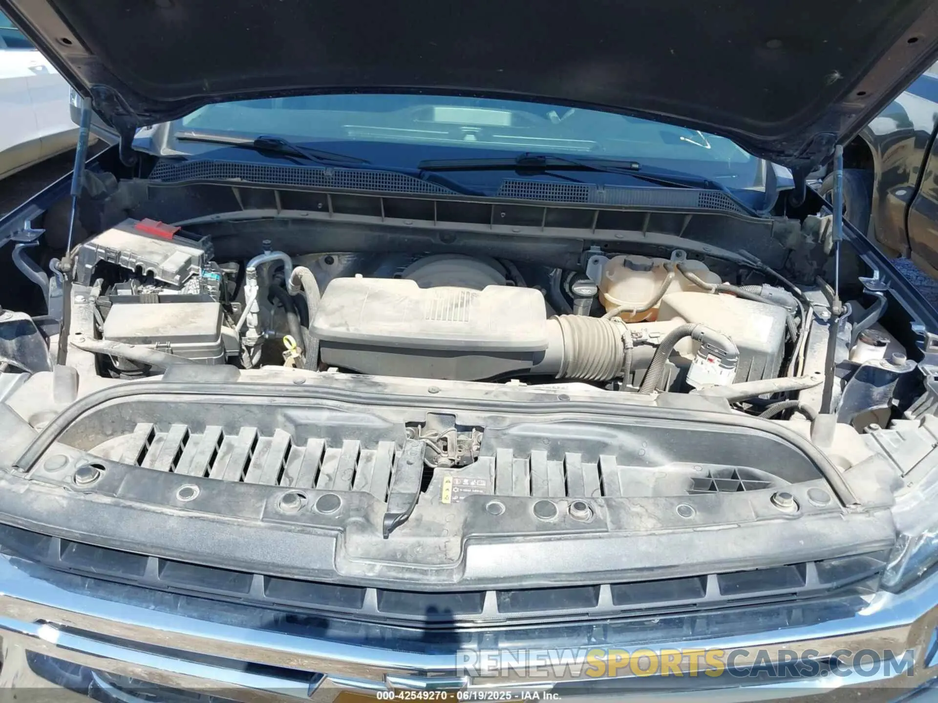 10 fotografías del automóvil dañado 1GCUYDED9MZ356493 CHEVROLET SILVERADO 1500 2021