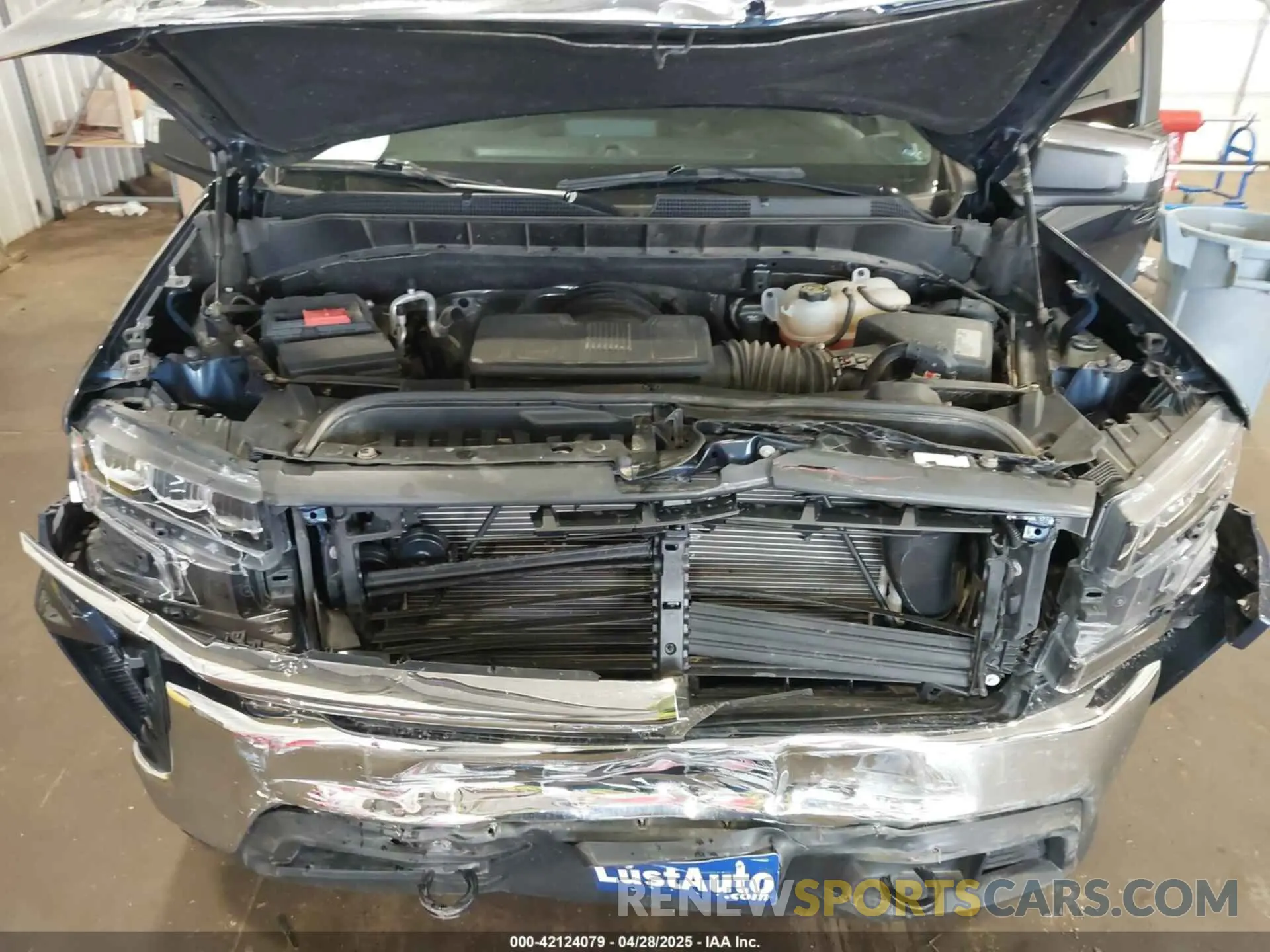 10 fotografías del automóvil dañado 1GCUYDED9MZ362116 CHEVROLET SILVERADO 1500 2021
