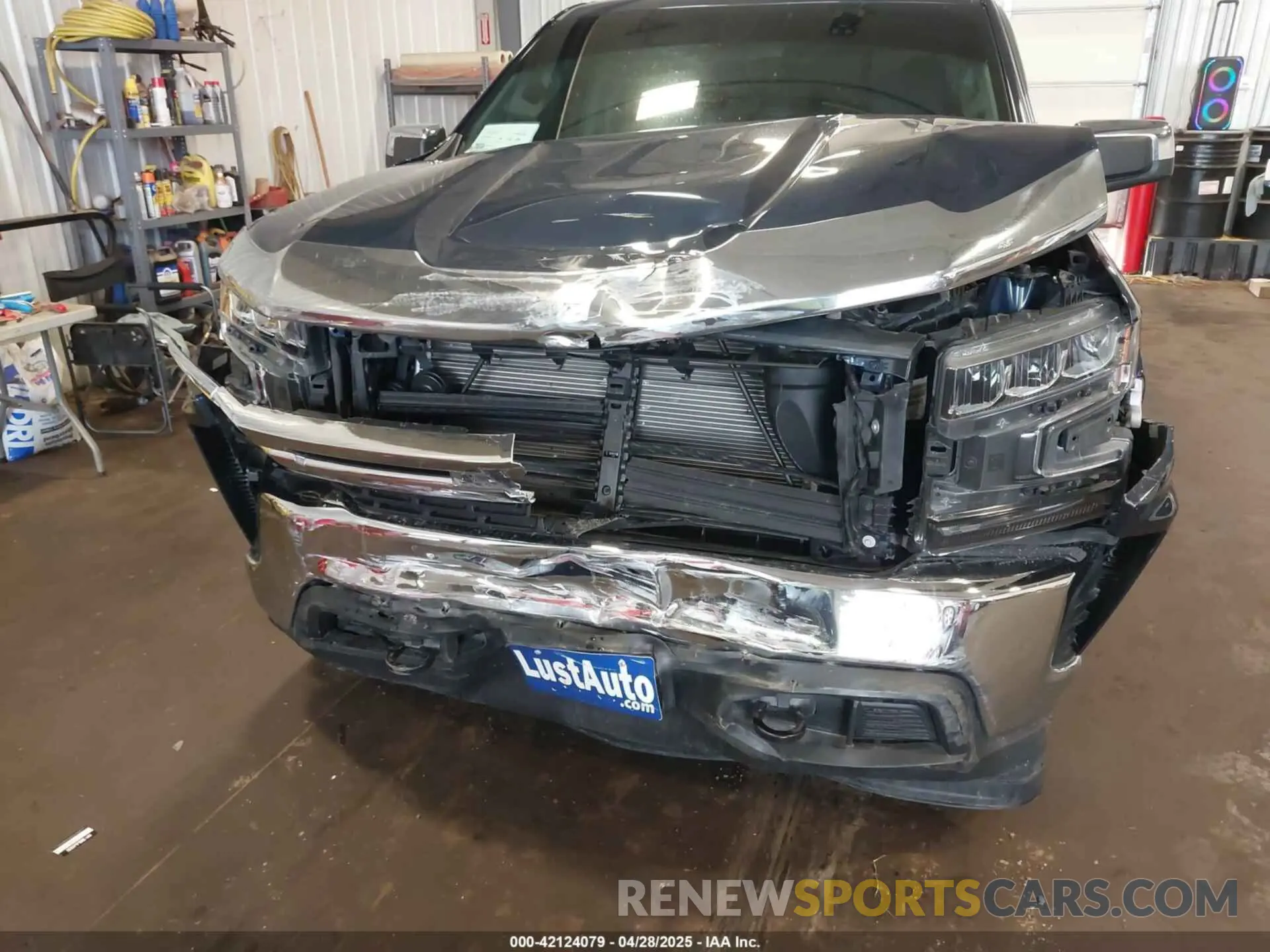 6 fotografías del automóvil dañado 1GCUYDED9MZ362116 CHEVROLET SILVERADO 1500 2021
