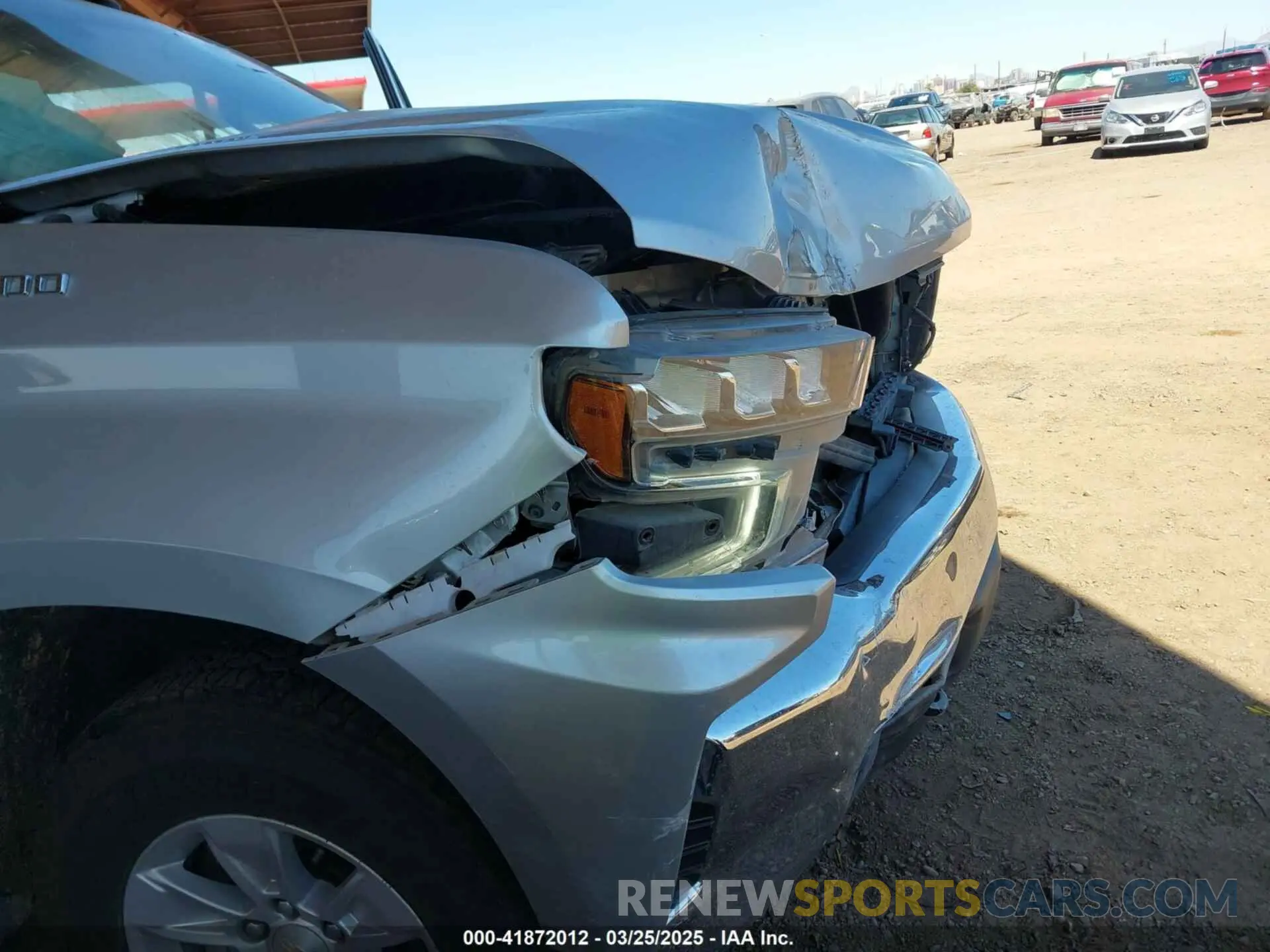 21 fotografías del automóvil dañado 1GCUYDET1MZ365518 CHEVROLET SILVERADO 1500 2021