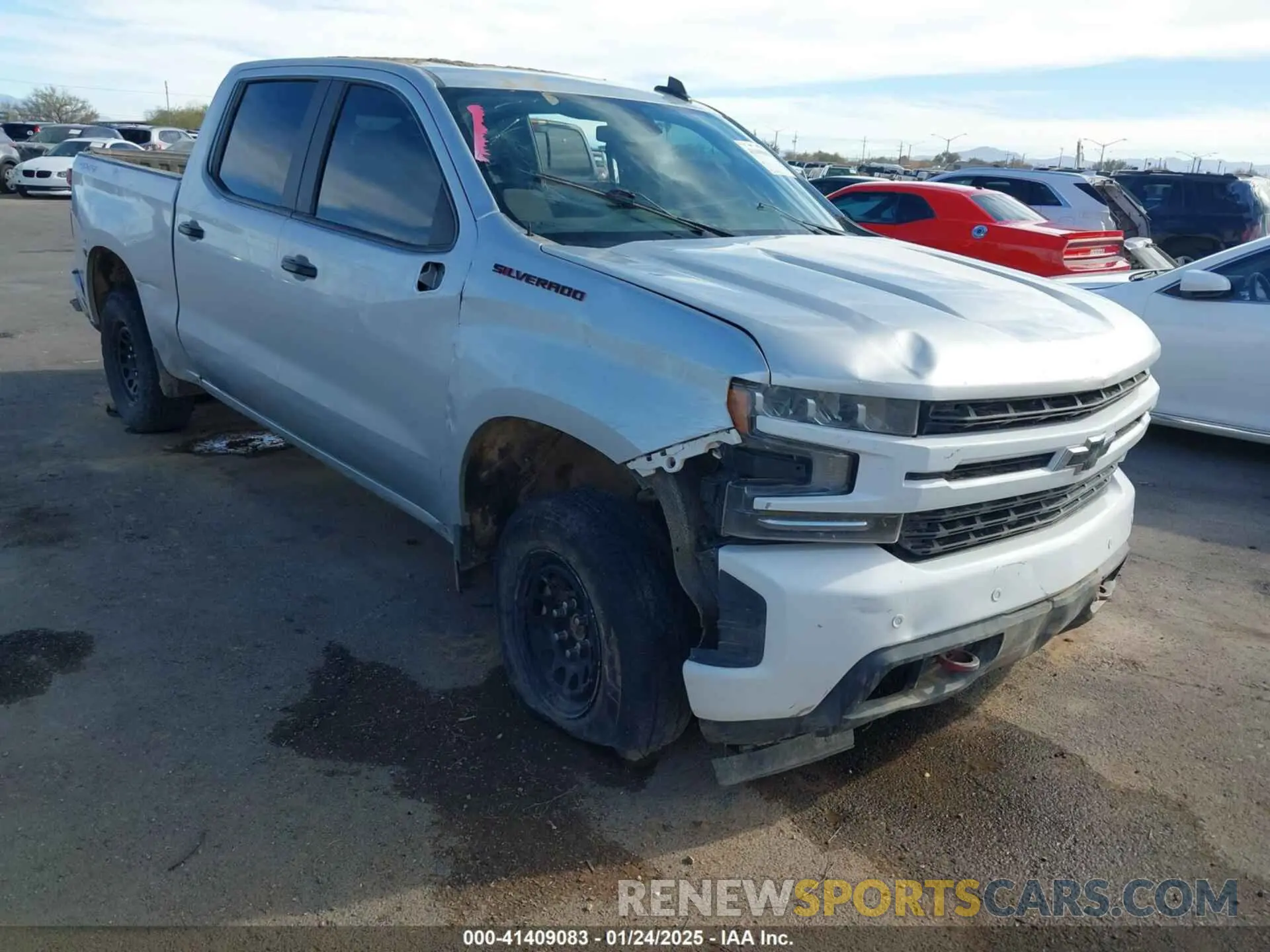 1 fotografías del automóvil dañado 1GCUYEED3MZ387311 CHEVROLET SILVERADO 1500 2021