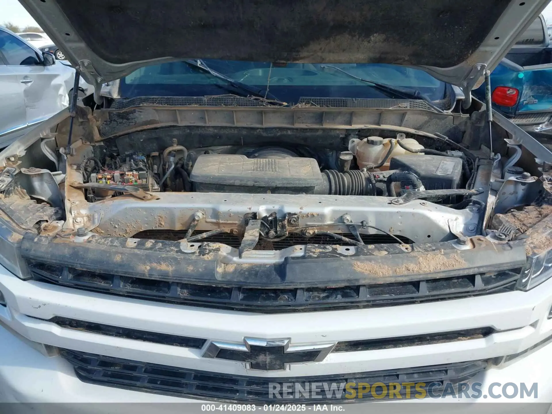 10 fotografías del automóvil dañado 1GCUYEED3MZ387311 CHEVROLET SILVERADO 1500 2021