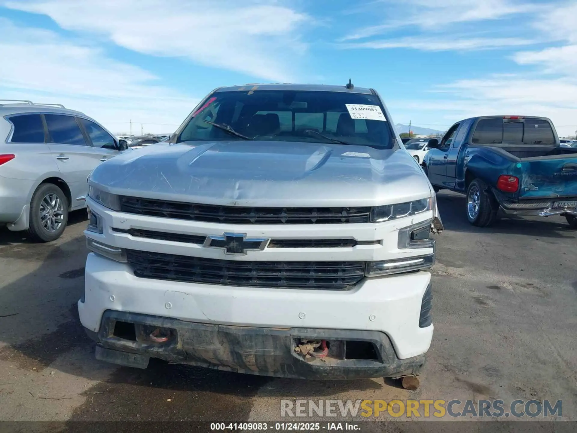 13 fotografías del automóvil dañado 1GCUYEED3MZ387311 CHEVROLET SILVERADO 1500 2021