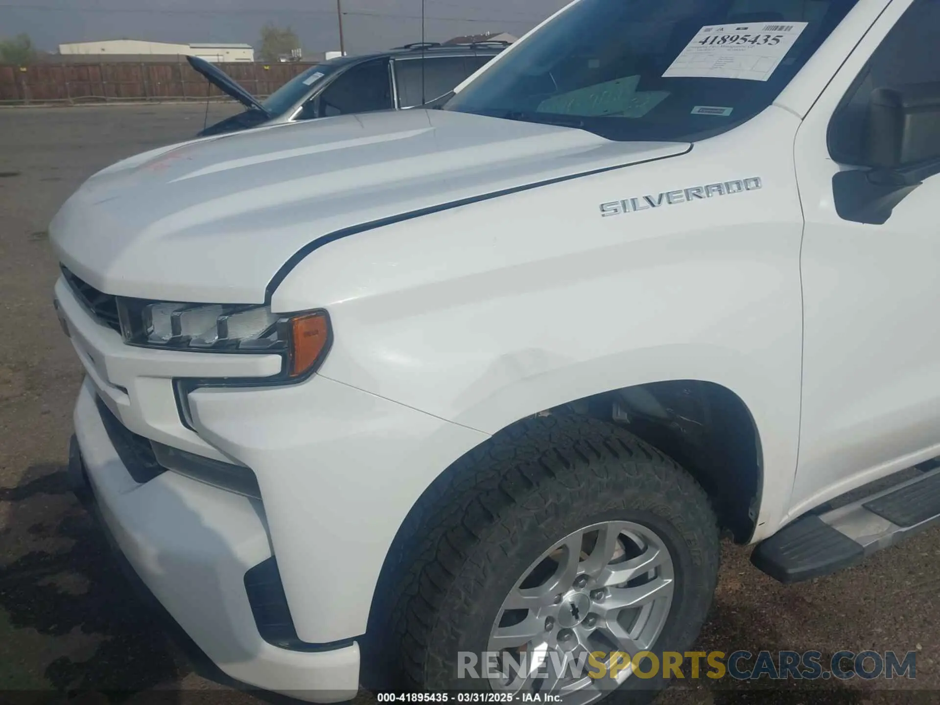 6 fotografías del automóvil dañado 1GCUYEED5MZ102513 CHEVROLET SILVERADO 1500 2021