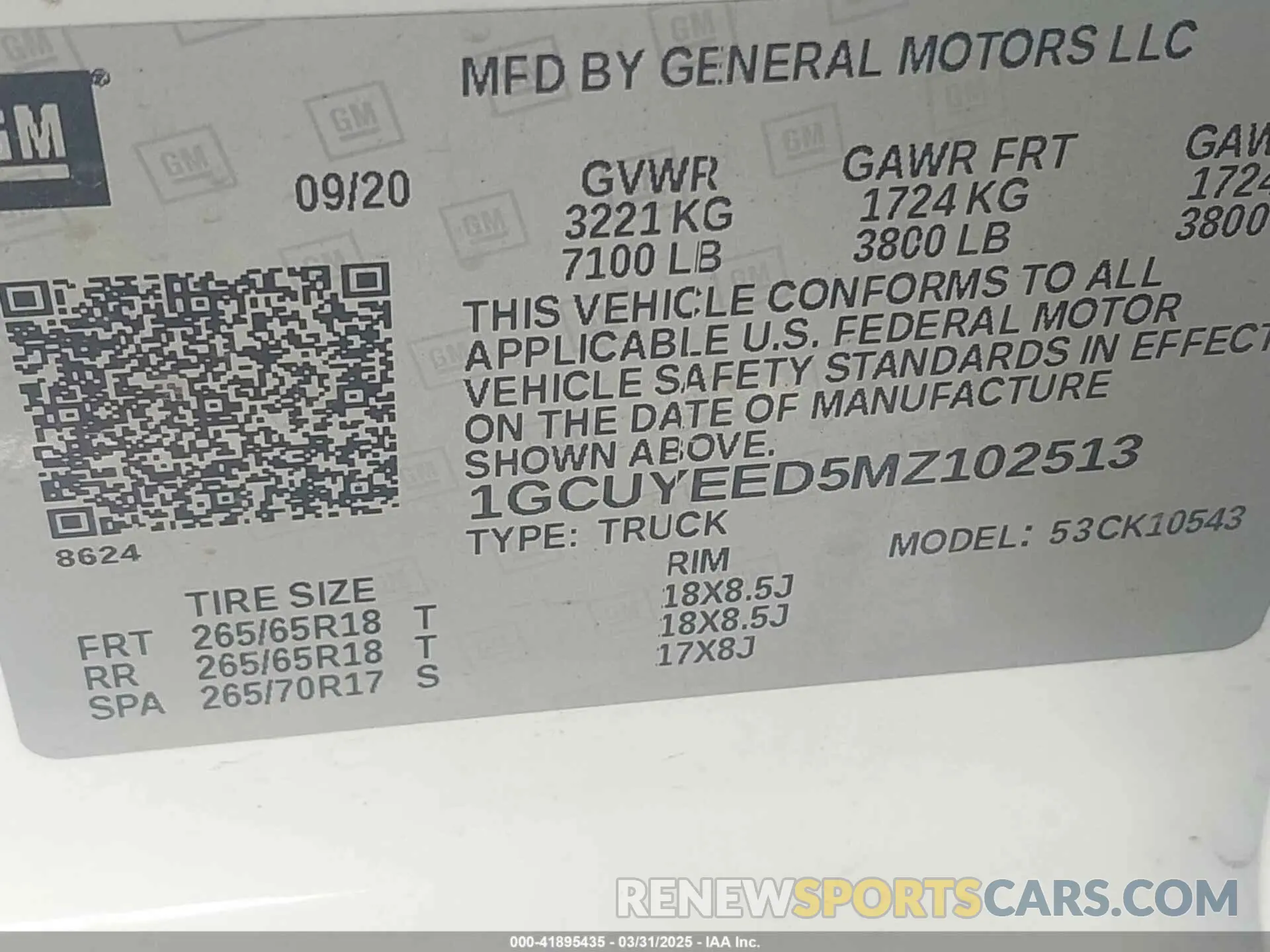 9 fotografías del automóvil dañado 1GCUYEED5MZ102513 CHEVROLET SILVERADO 1500 2021