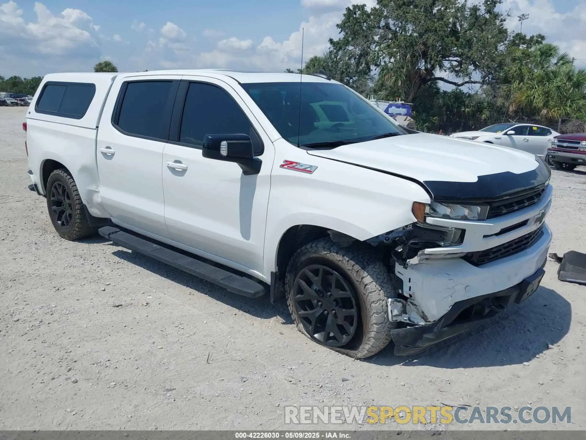 1 fotografías del automóvil dañado 1GCUYEED8MZ109150 CHEVROLET SILVERADO 1500 2021