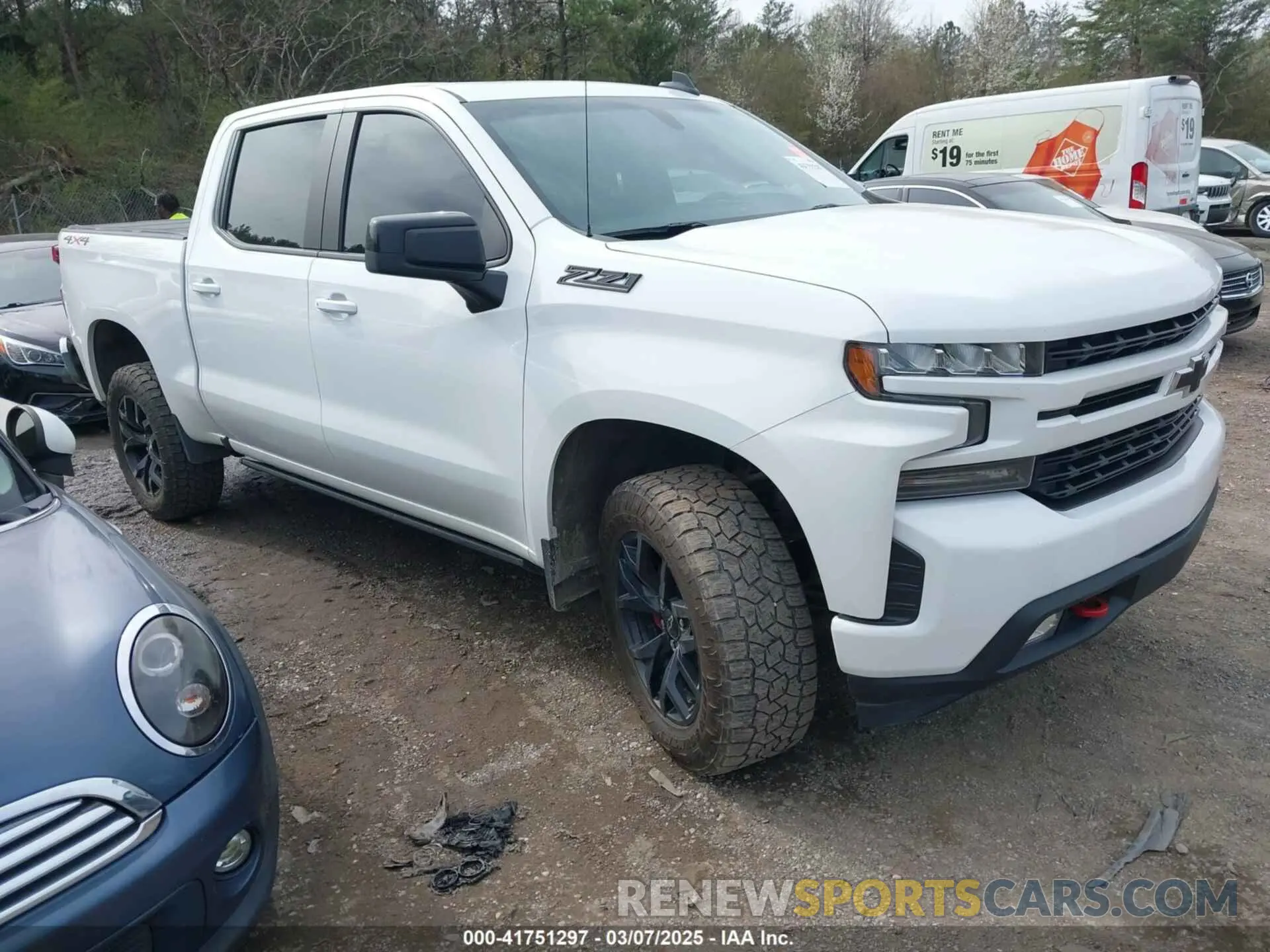 1 fotografías del automóvil dañado 1GCUYEEDXMZ115466 CHEVROLET SILVERADO 1500 2021