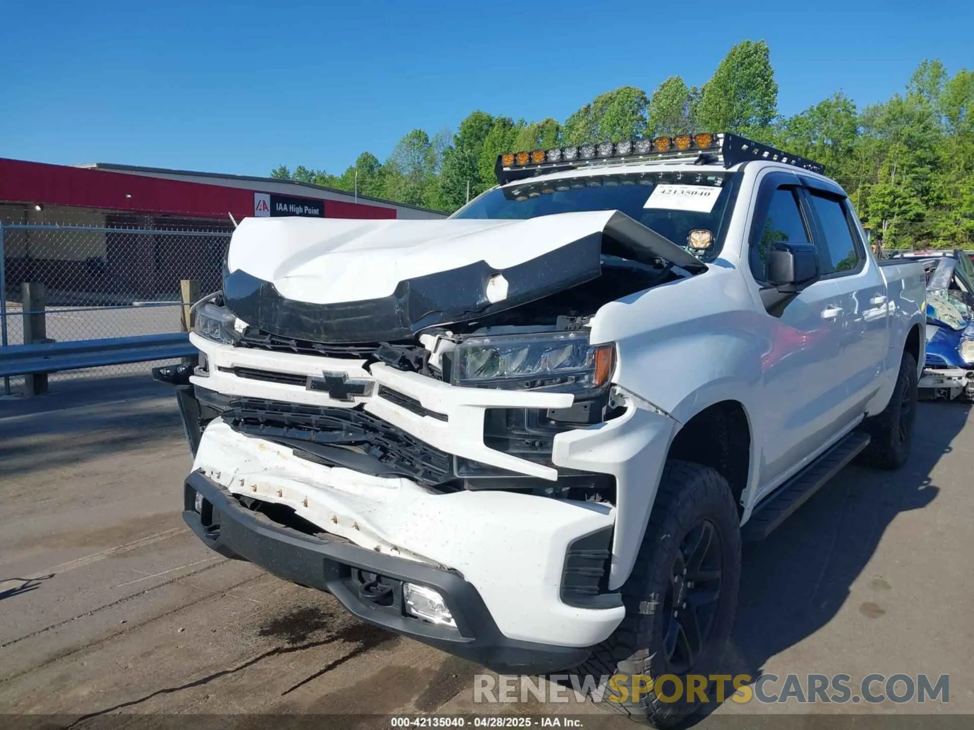 6 fotografías del automóvil dañado 1GCUYEEL8MZ421055 CHEVROLET SILVERADO 1500 2021