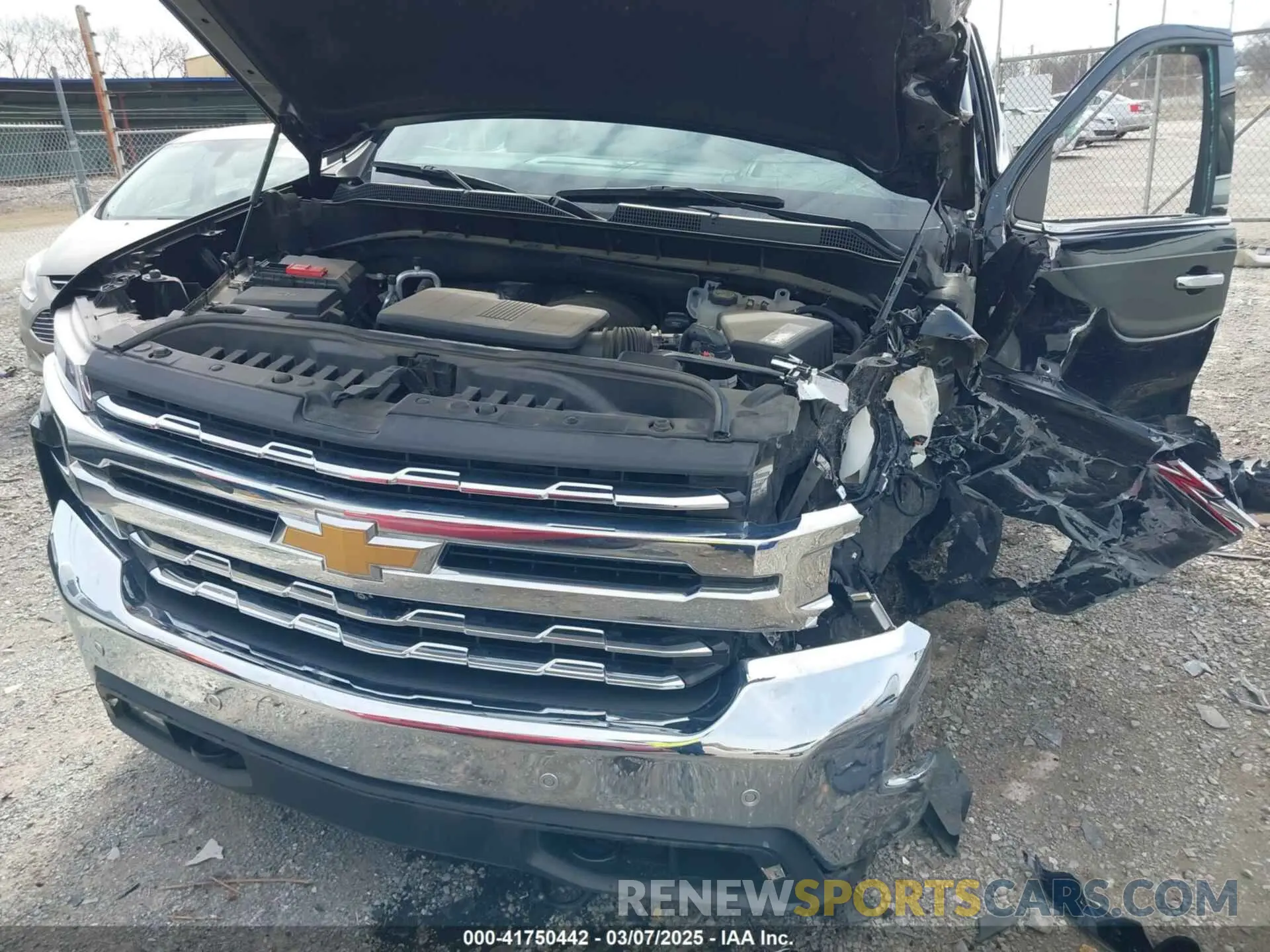 6 fotografías del automóvil dañado 1GCUYGED9MZ299214 CHEVROLET SILVERADO 1500 2021