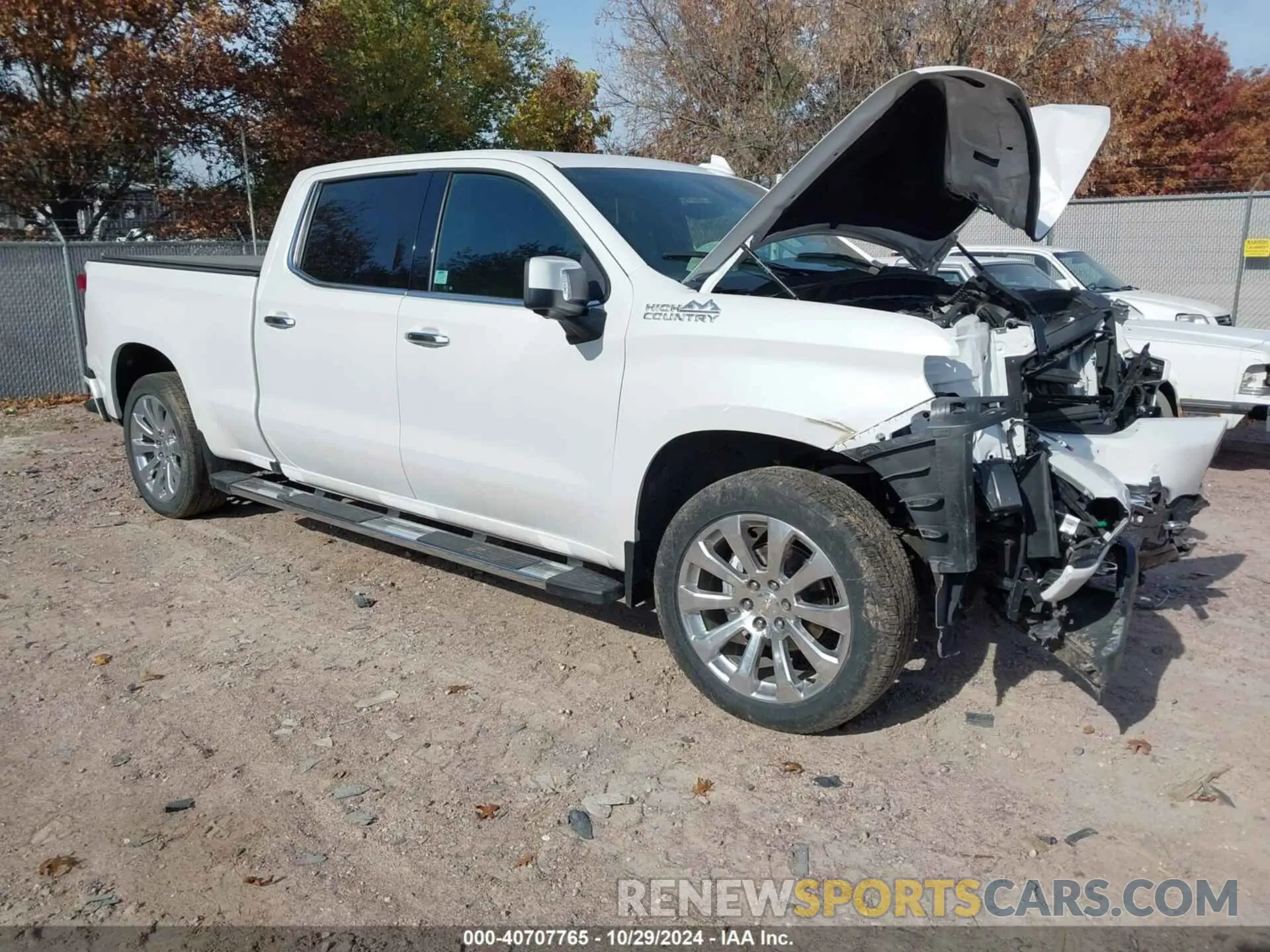 1 fotografías del automóvil dañado 1GCUYHET0MZ353142 CHEVROLET SILVERADO 1500 2021