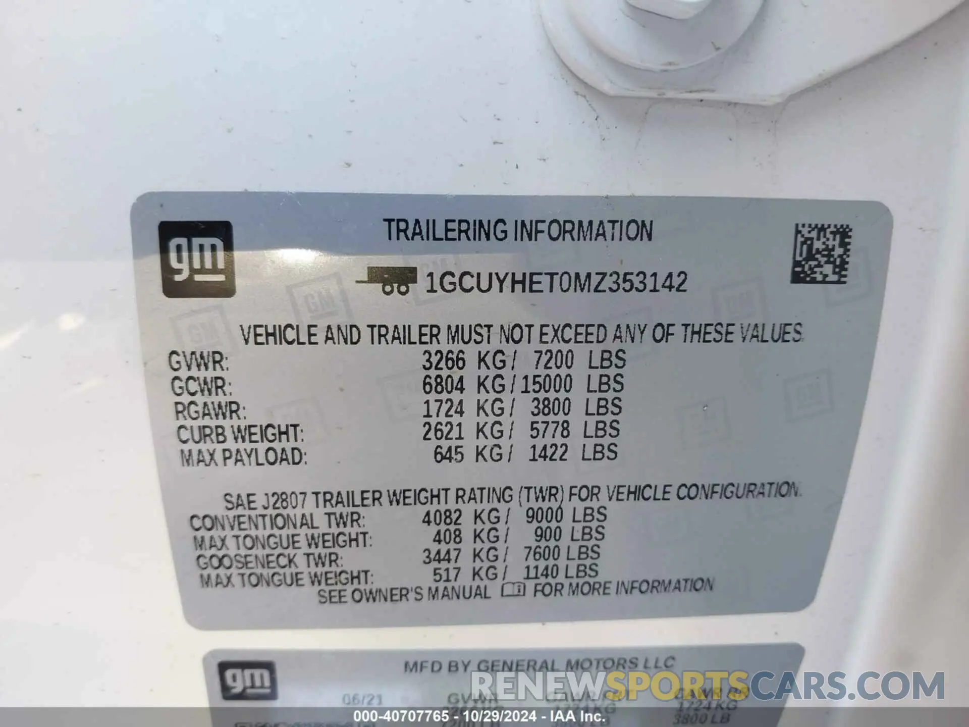 9 fotografías del automóvil dañado 1GCUYHET0MZ353142 CHEVROLET SILVERADO 1500 2021