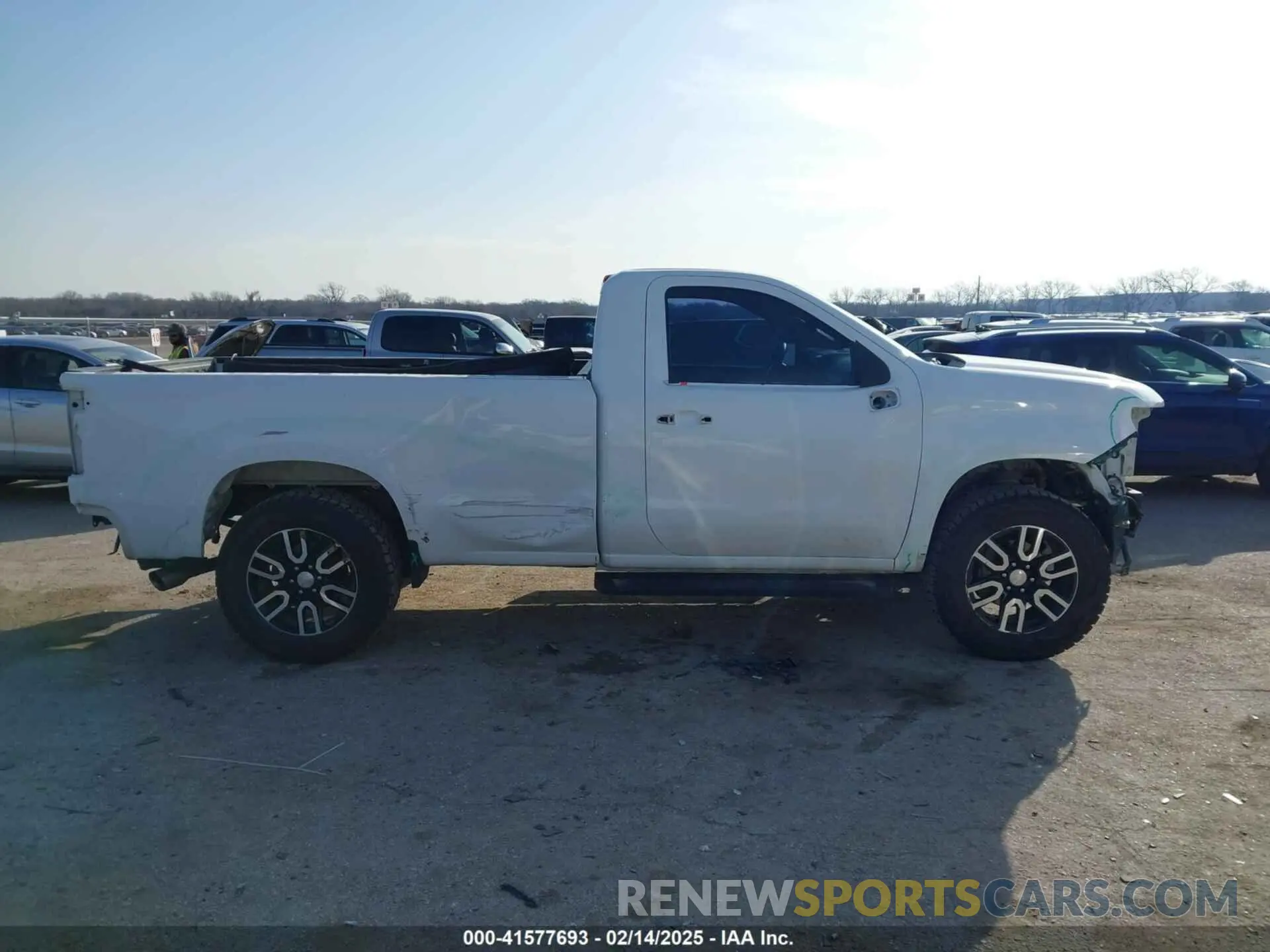 13 fotografías del automóvil dañado 3GCNWAEF4MG336162 CHEVROLET SILVERADO 1500 2021