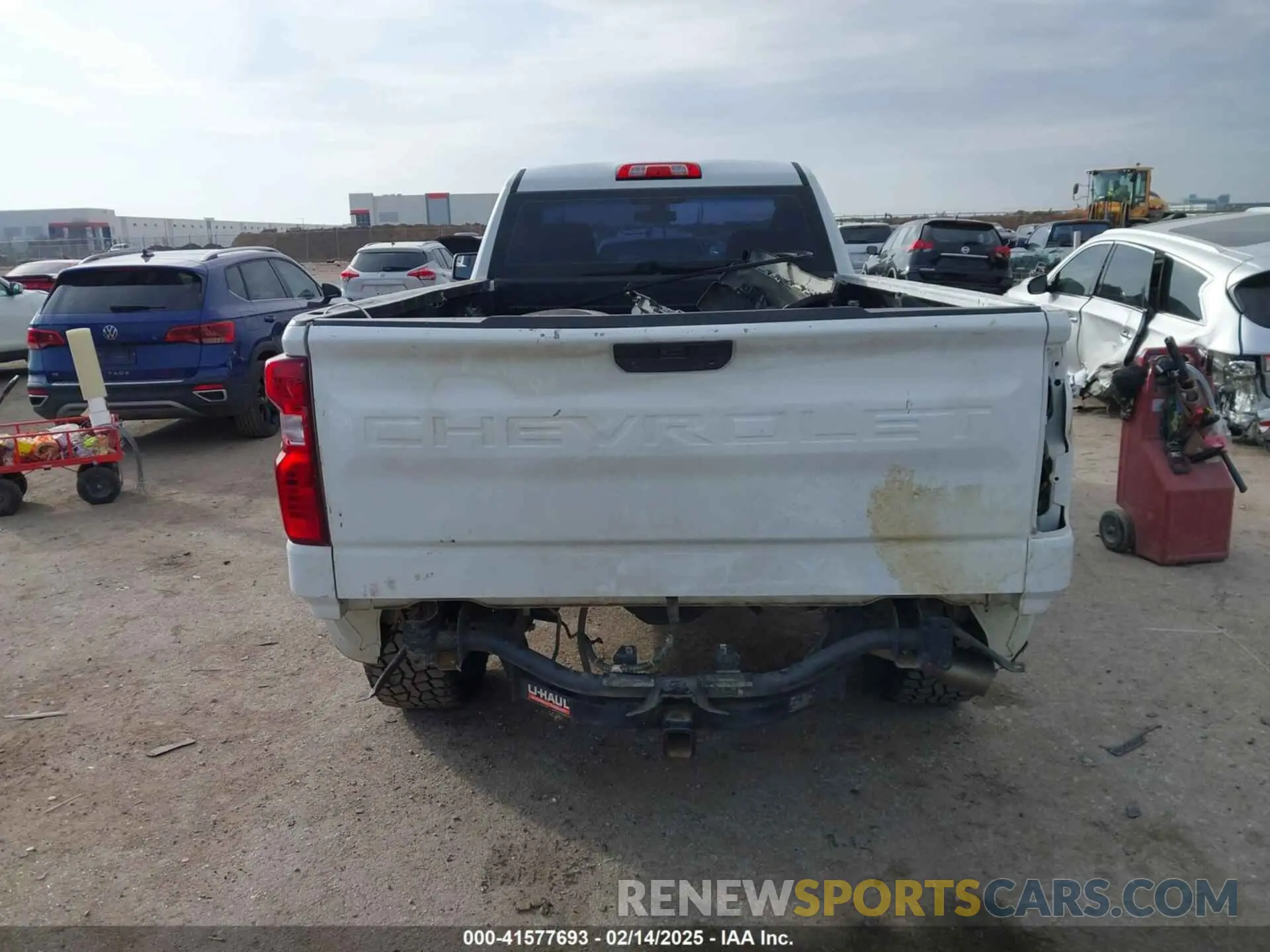 16 fotografías del automóvil dañado 3GCNWAEF4MG336162 CHEVROLET SILVERADO 1500 2021