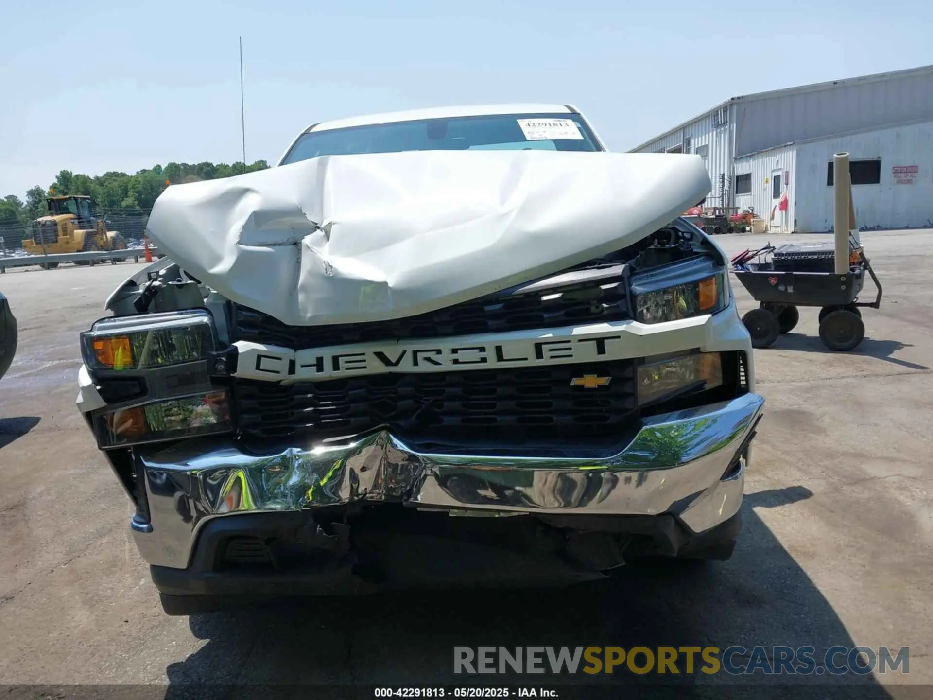 12 fotografías del automóvil dañado 3GCNWAEF6MG314289 CHEVROLET SILVERADO 1500 2021