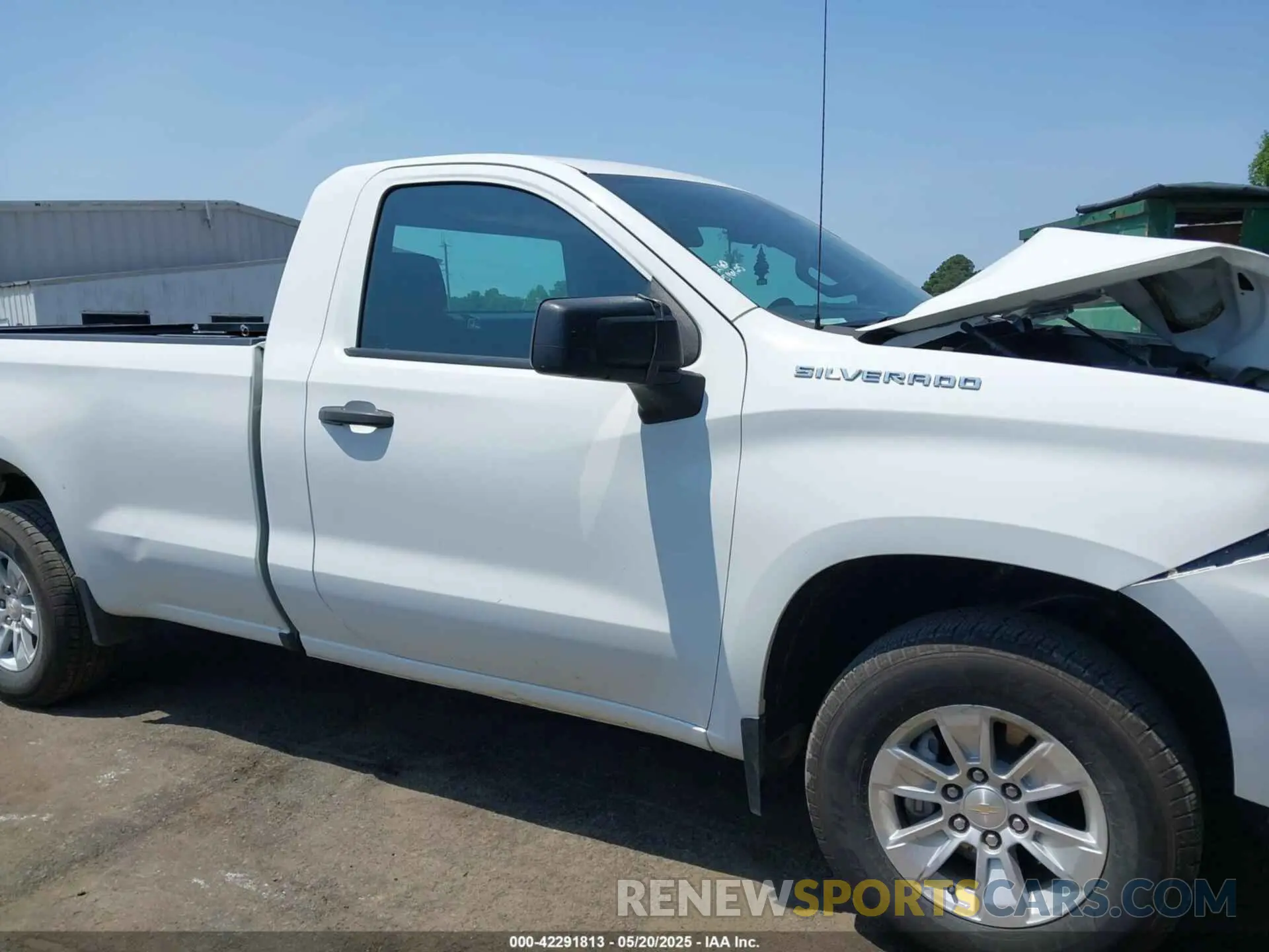 13 fotografías del automóvil dañado 3GCNWAEF6MG314289 CHEVROLET SILVERADO 1500 2021