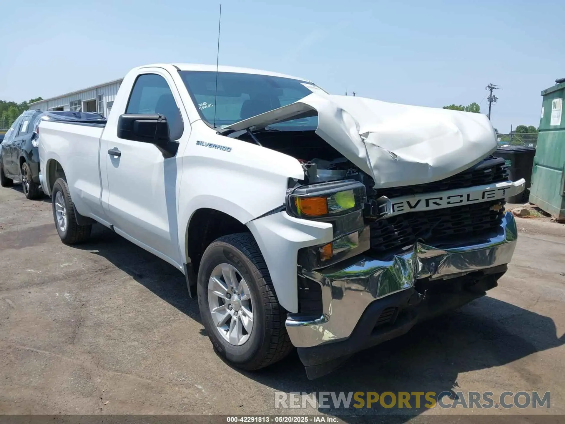 17 fotografías del automóvil dañado 3GCNWAEF6MG314289 CHEVROLET SILVERADO 1500 2021