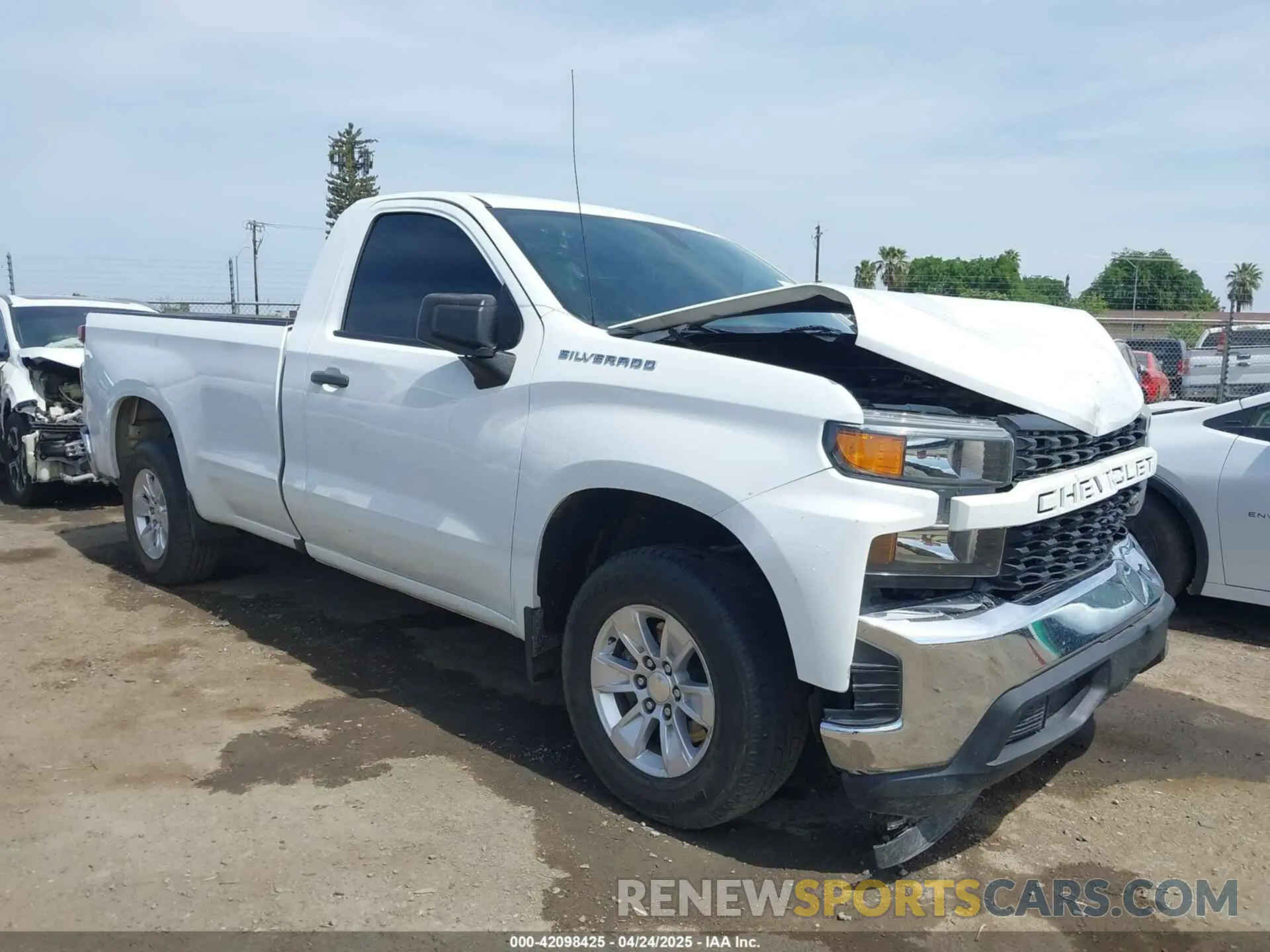 13 fotografías del automóvil dañado 3GCNWAEF8MG483830 CHEVROLET SILVERADO 1500 2021