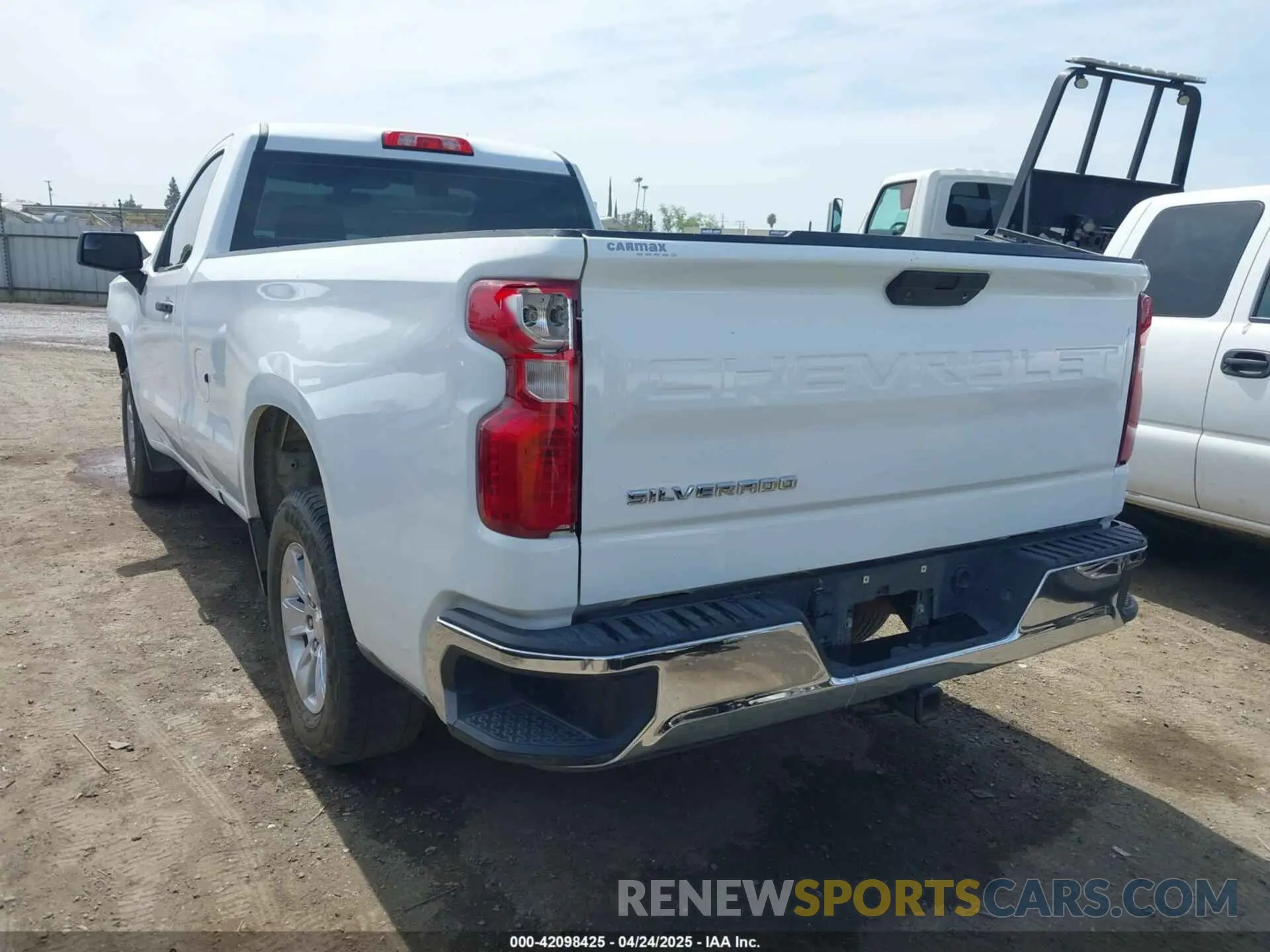 3 fotografías del automóvil dañado 3GCNWAEF8MG483830 CHEVROLET SILVERADO 1500 2021