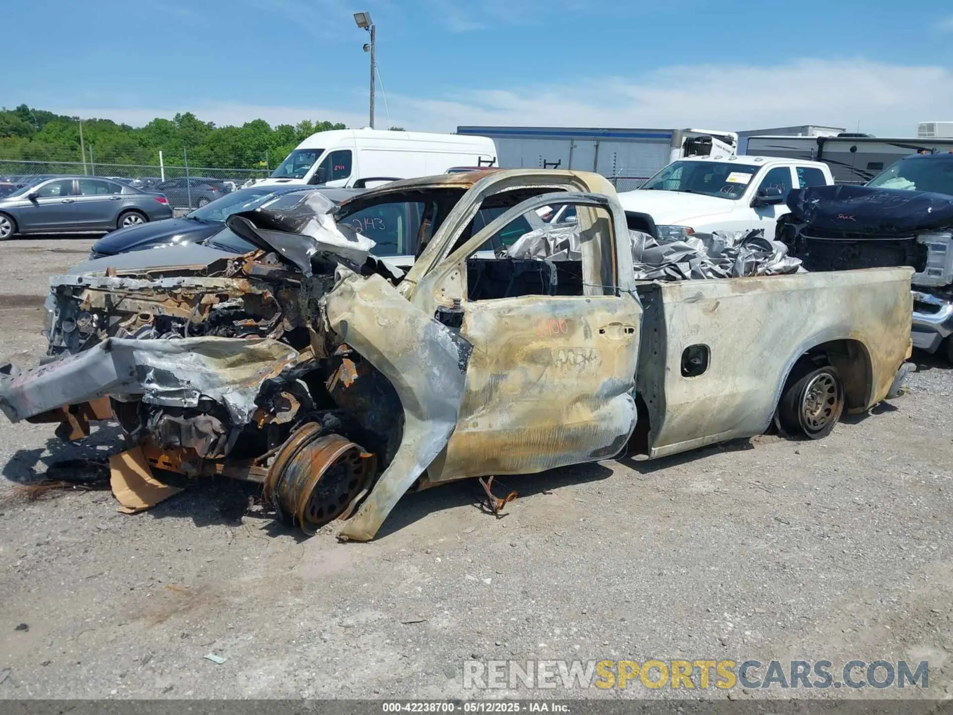 6 fotografías del automóvil dañado 3GCNWAEH8MG359526 CHEVROLET SILVERADO 1500 2021