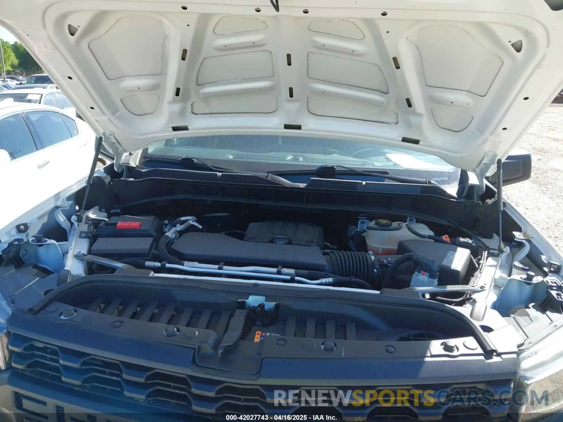 10 fotografías del automóvil dañado 3GCNWAEK3MG330737 CHEVROLET SILVERADO 1500 2021