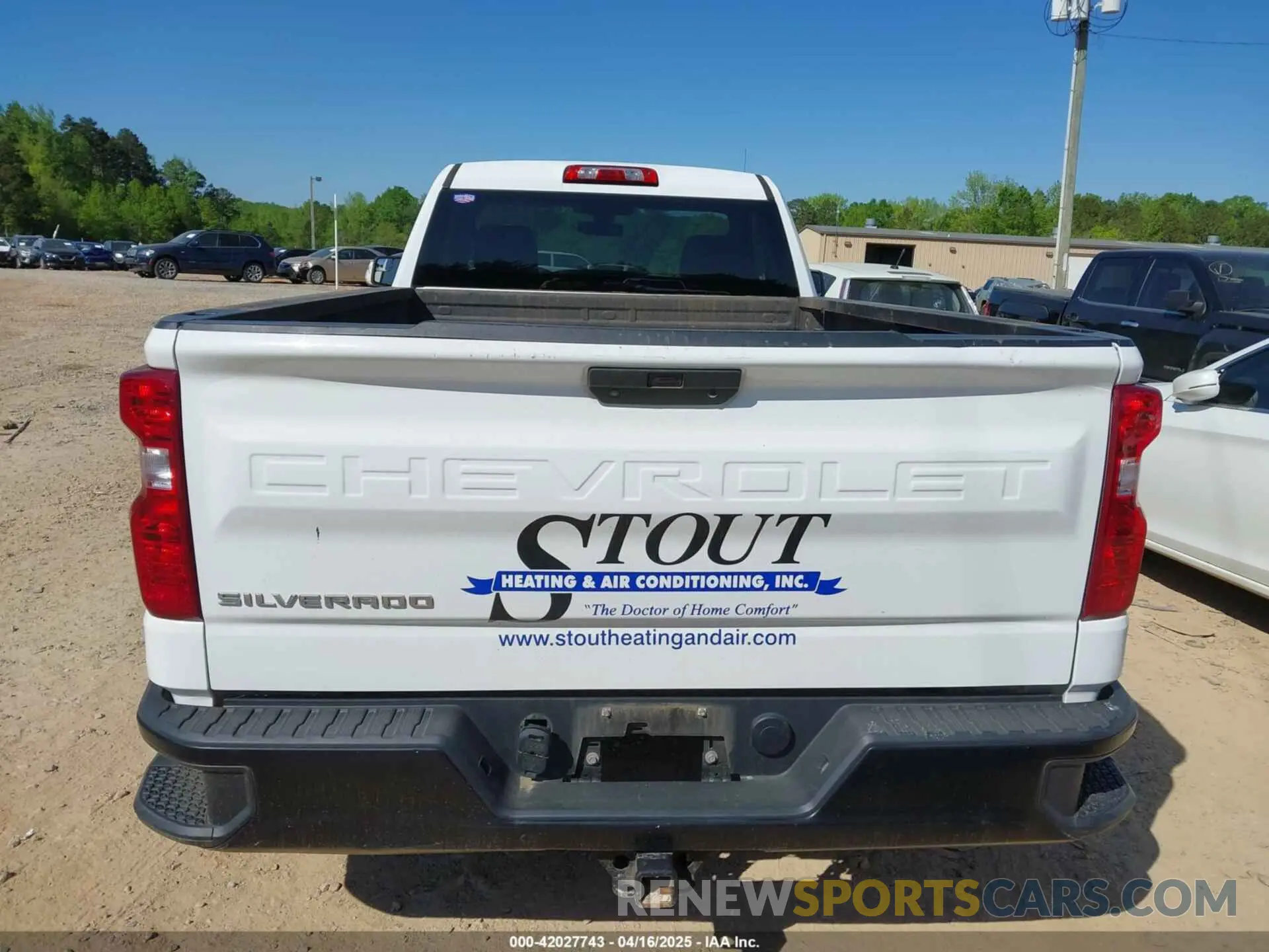 16 fotografías del automóvil dañado 3GCNWAEK3MG330737 CHEVROLET SILVERADO 1500 2021