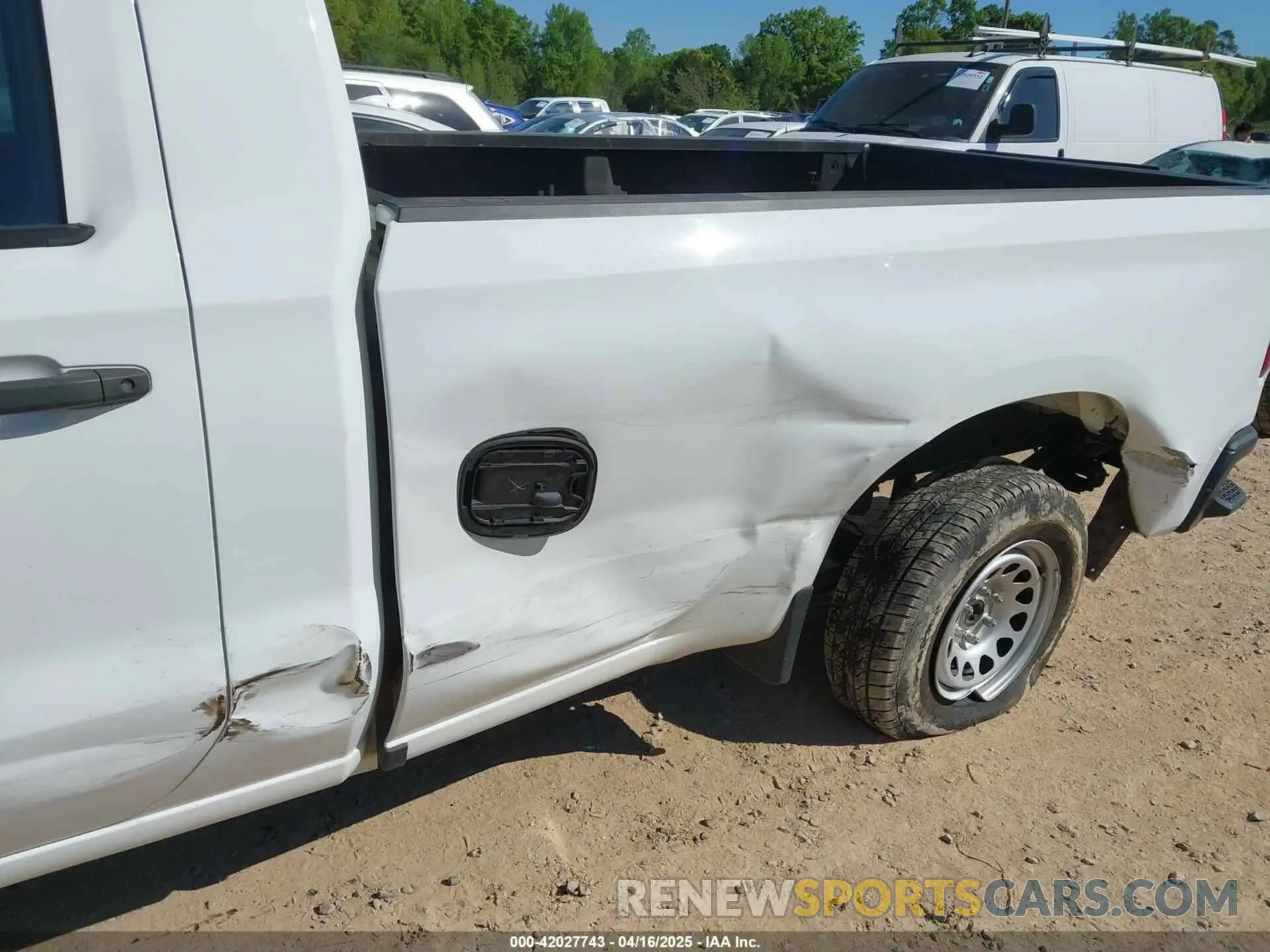 6 fotografías del automóvil dañado 3GCNWAEK3MG330737 CHEVROLET SILVERADO 1500 2021
