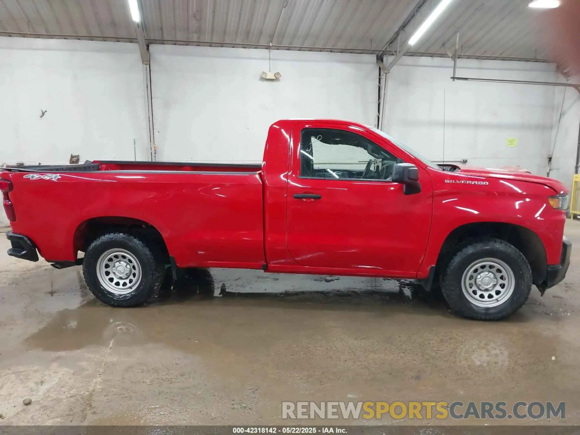 14 fotografías del automóvil dañado 3GCNYAEF9MG275059 CHEVROLET SILVERADO 1500 2021
