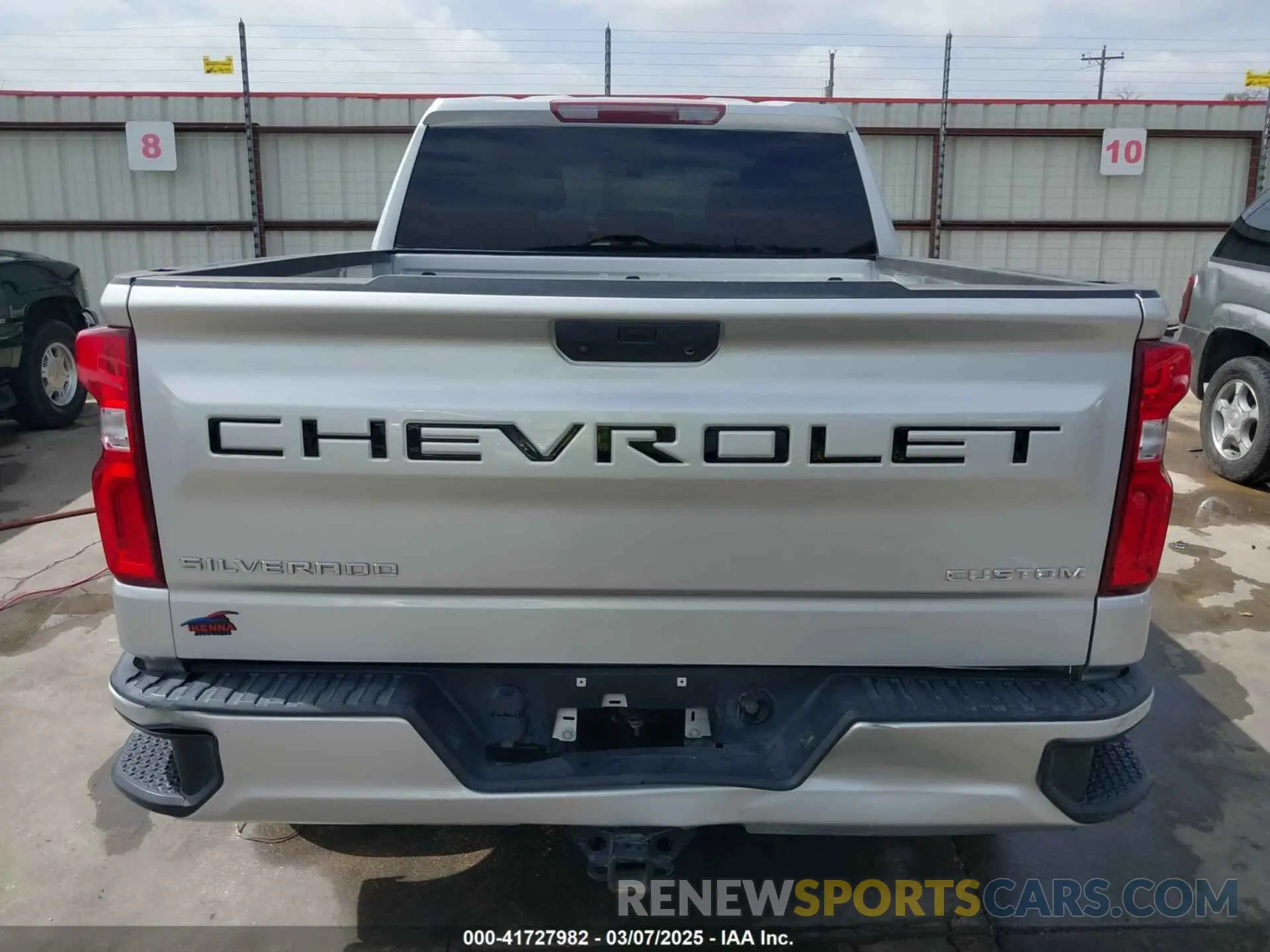 16 fotografías del automóvil dañado 3GCPWBEH7MG128776 CHEVROLET SILVERADO 1500 2021