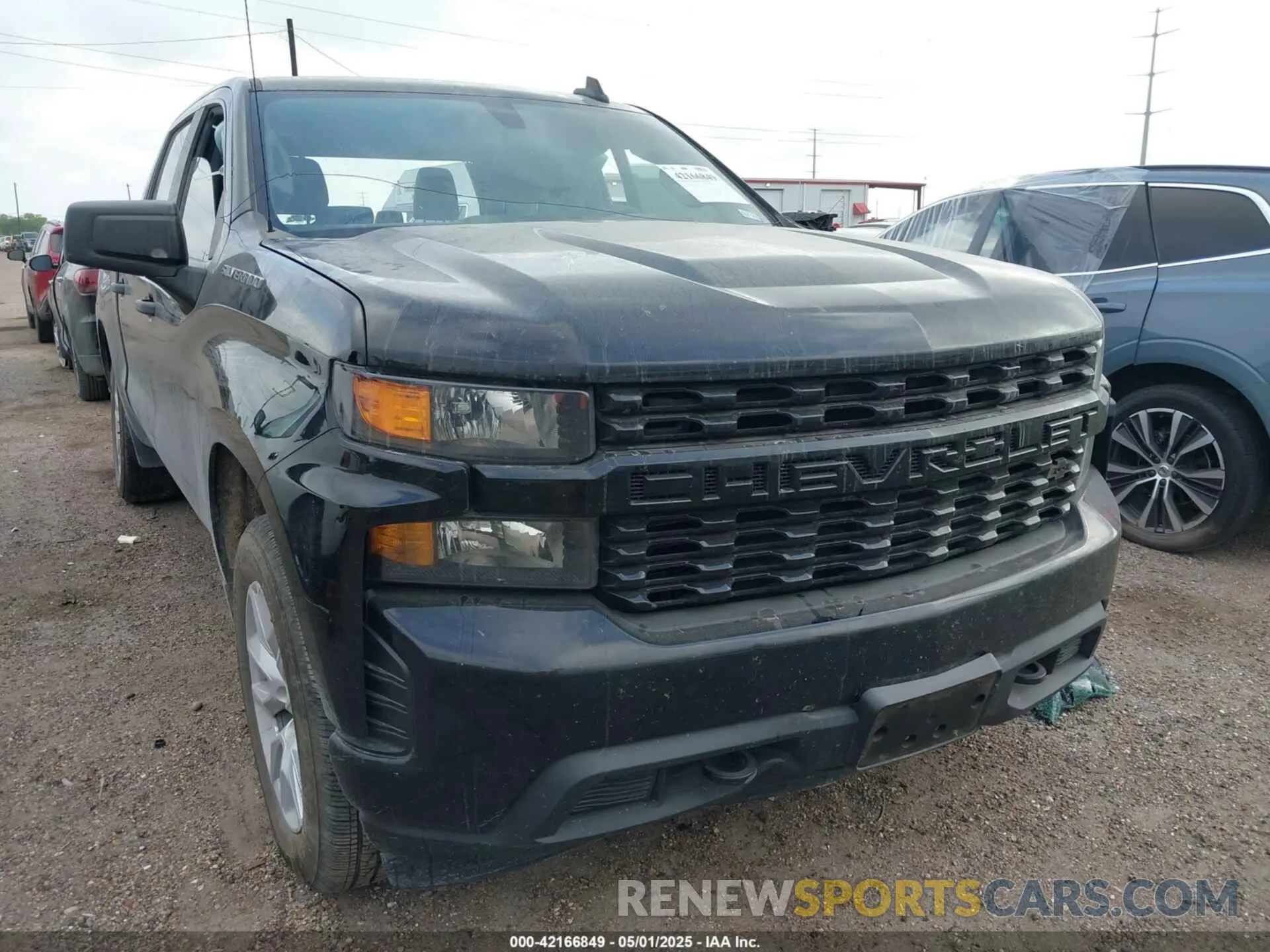 1 fotografías del automóvil dañado 3GCPWBEK3MG297088 CHEVROLET SILVERADO 1500 2021