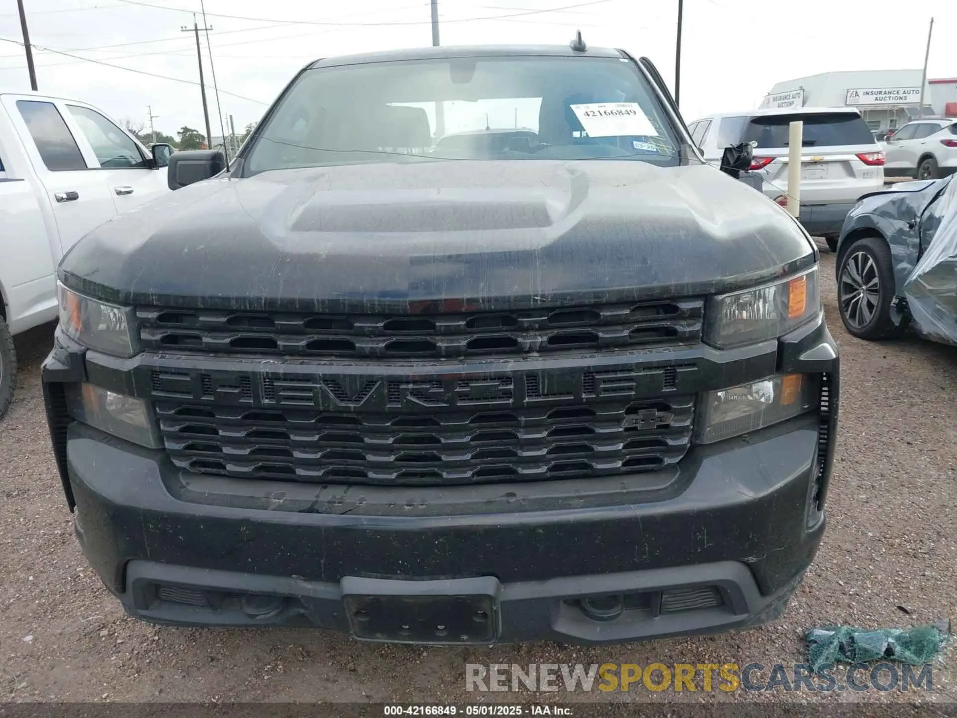12 fotografías del automóvil dañado 3GCPWBEK3MG297088 CHEVROLET SILVERADO 1500 2021