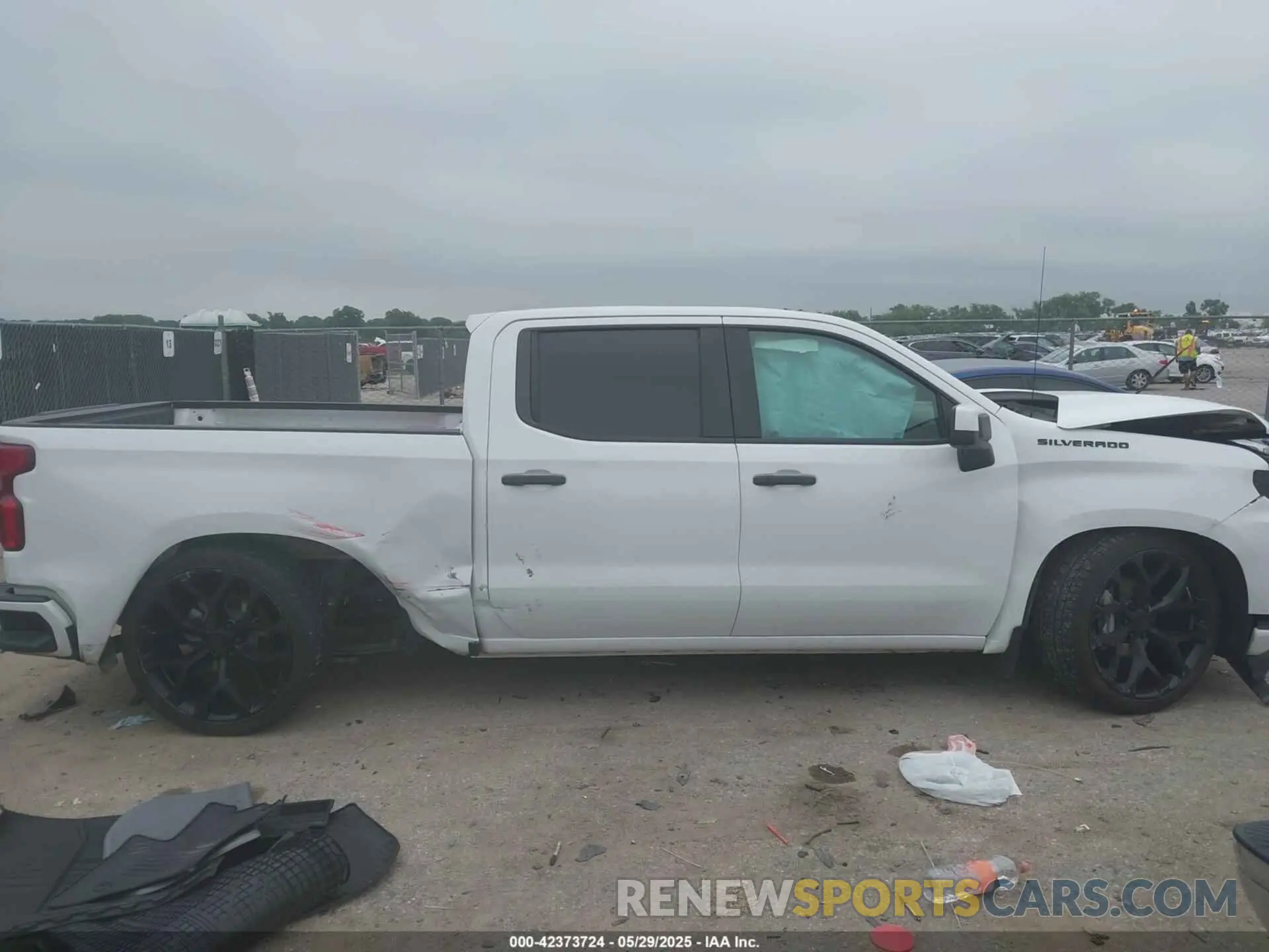 14 fotografías del automóvil dañado 3GCPWBEK9MG102403 CHEVROLET SILVERADO 1500 2021