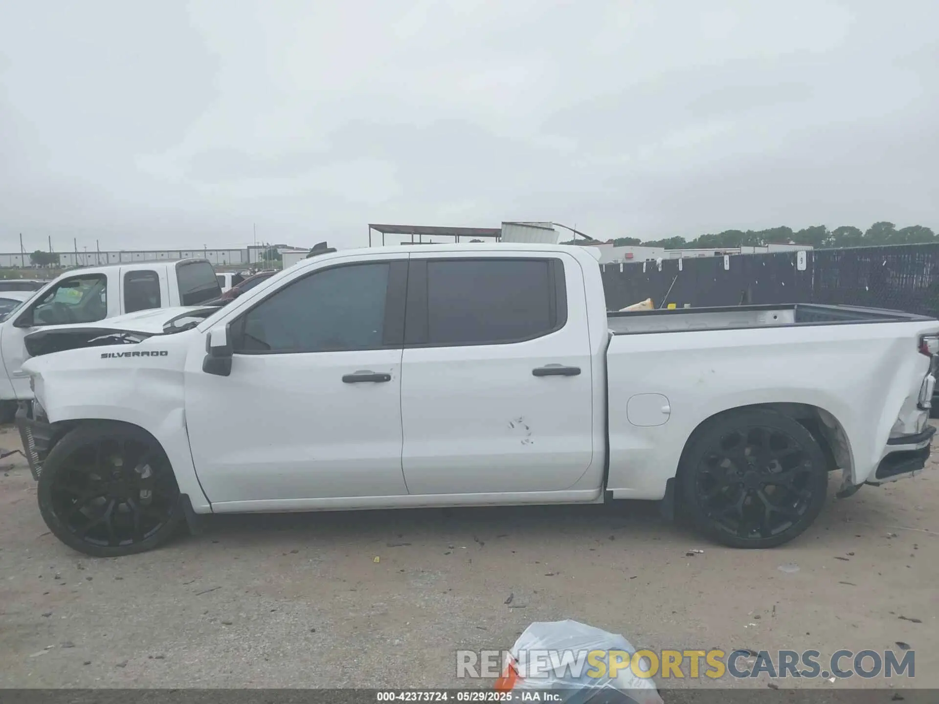 15 fotografías del automóvil dañado 3GCPWBEK9MG102403 CHEVROLET SILVERADO 1500 2021