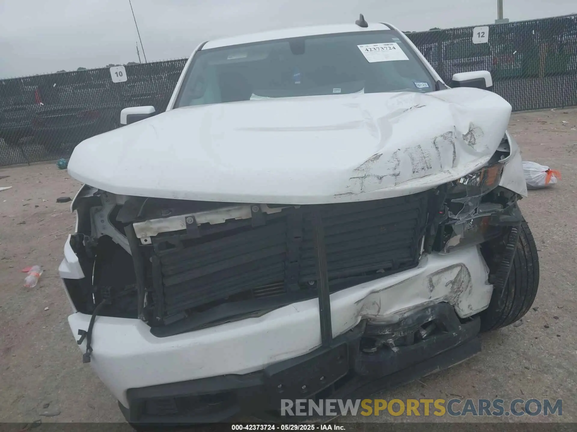 6 fotografías del automóvil dañado 3GCPWBEK9MG102403 CHEVROLET SILVERADO 1500 2021