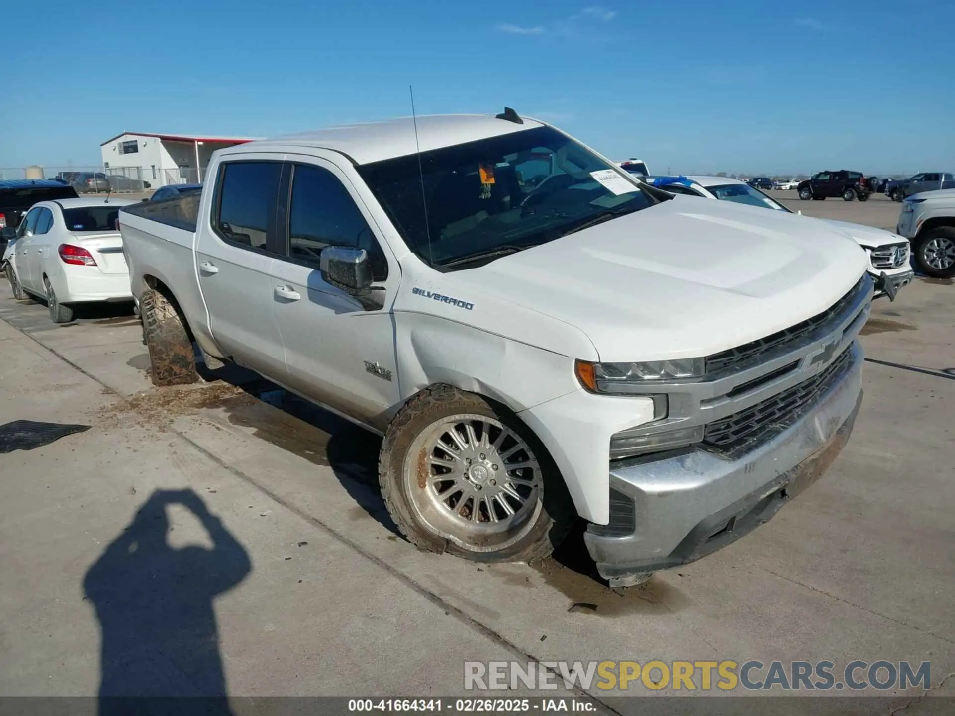 1 fotografías del automóvil dañado 3GCPWCED2MG100984 CHEVROLET SILVERADO 1500 2021