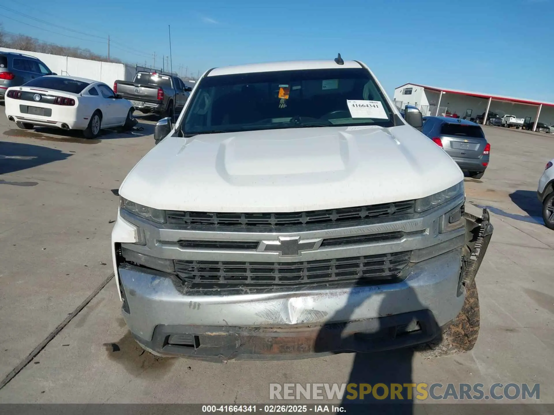 12 fotografías del automóvil dañado 3GCPWCED2MG100984 CHEVROLET SILVERADO 1500 2021