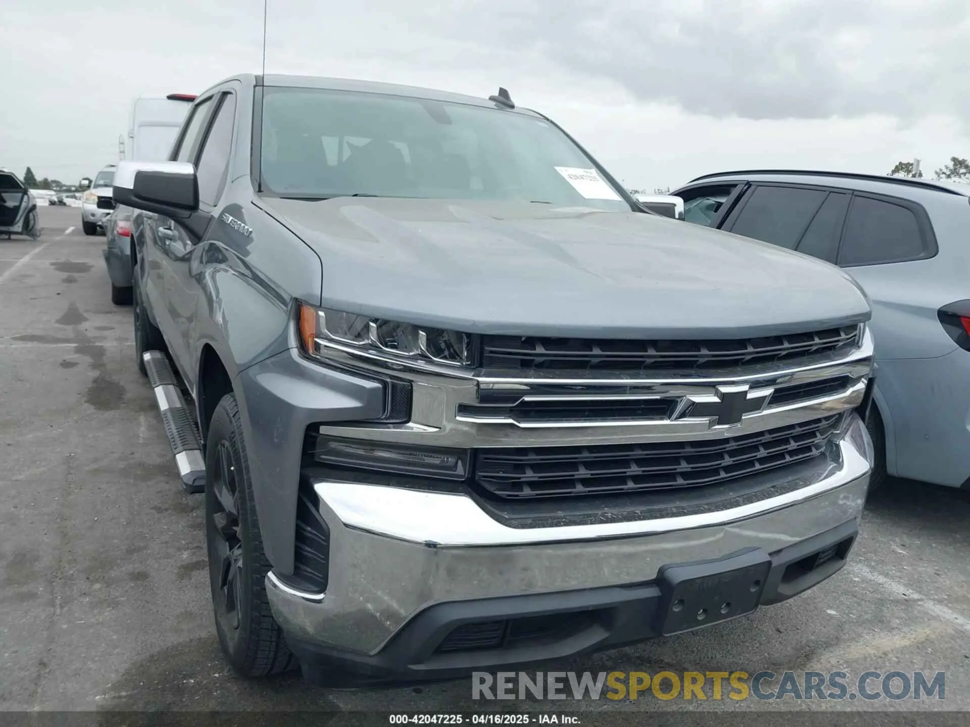 1 fotografías del automóvil dañado 3GCPWCED8MG227304 CHEVROLET SILVERADO 1500 2021