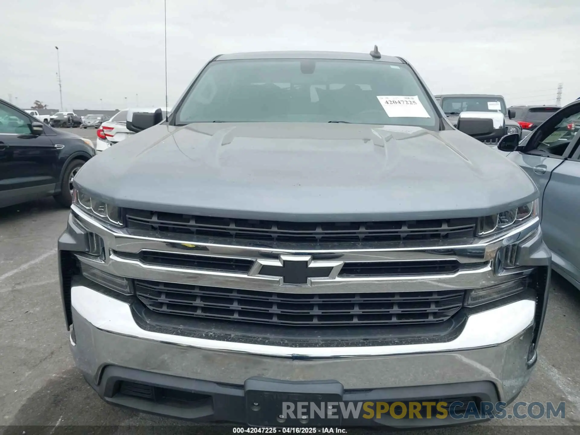 11 fotografías del automóvil dañado 3GCPWCED8MG227304 CHEVROLET SILVERADO 1500 2021