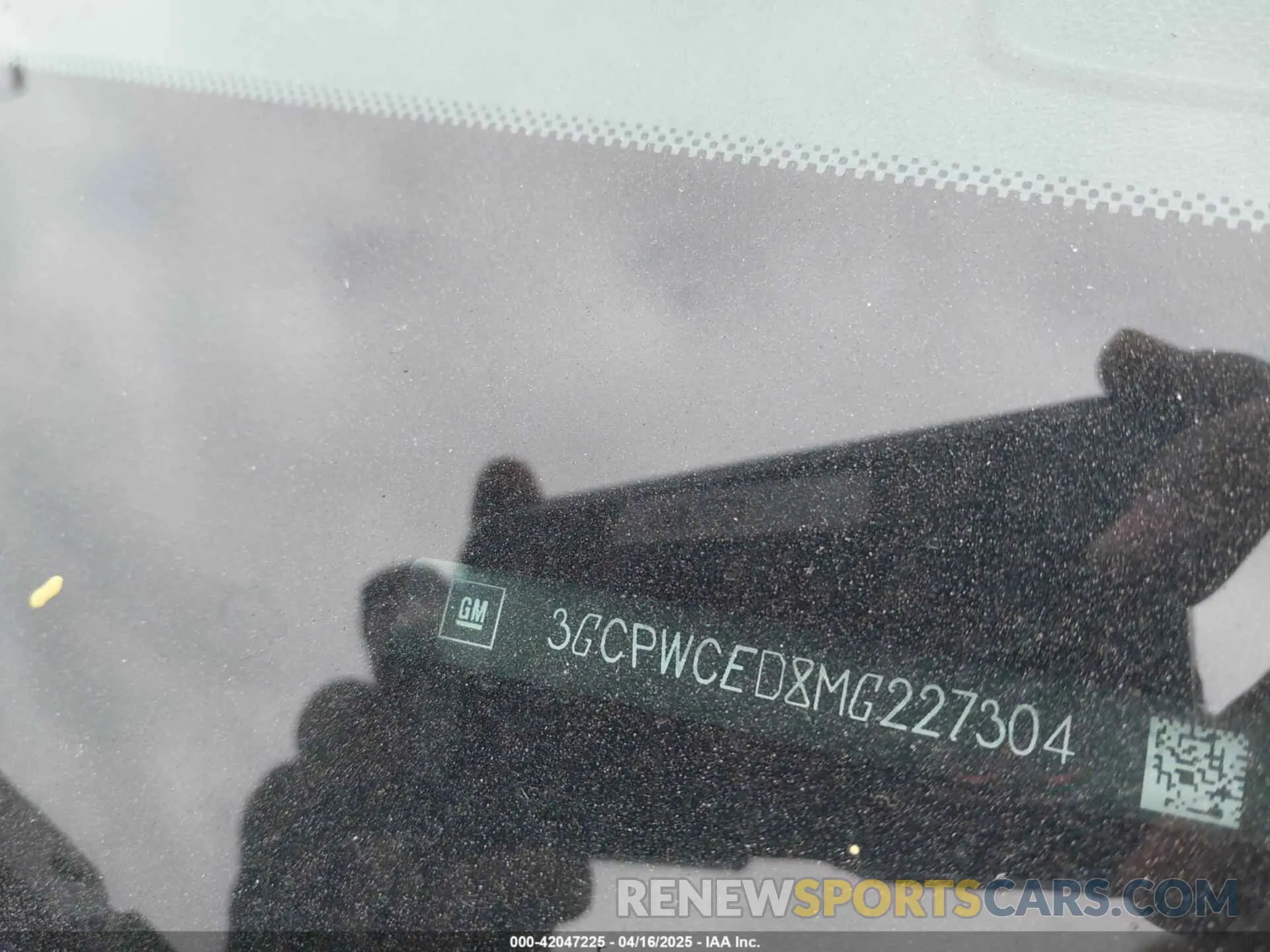 9 fotografías del automóvil dañado 3GCPWCED8MG227304 CHEVROLET SILVERADO 1500 2021