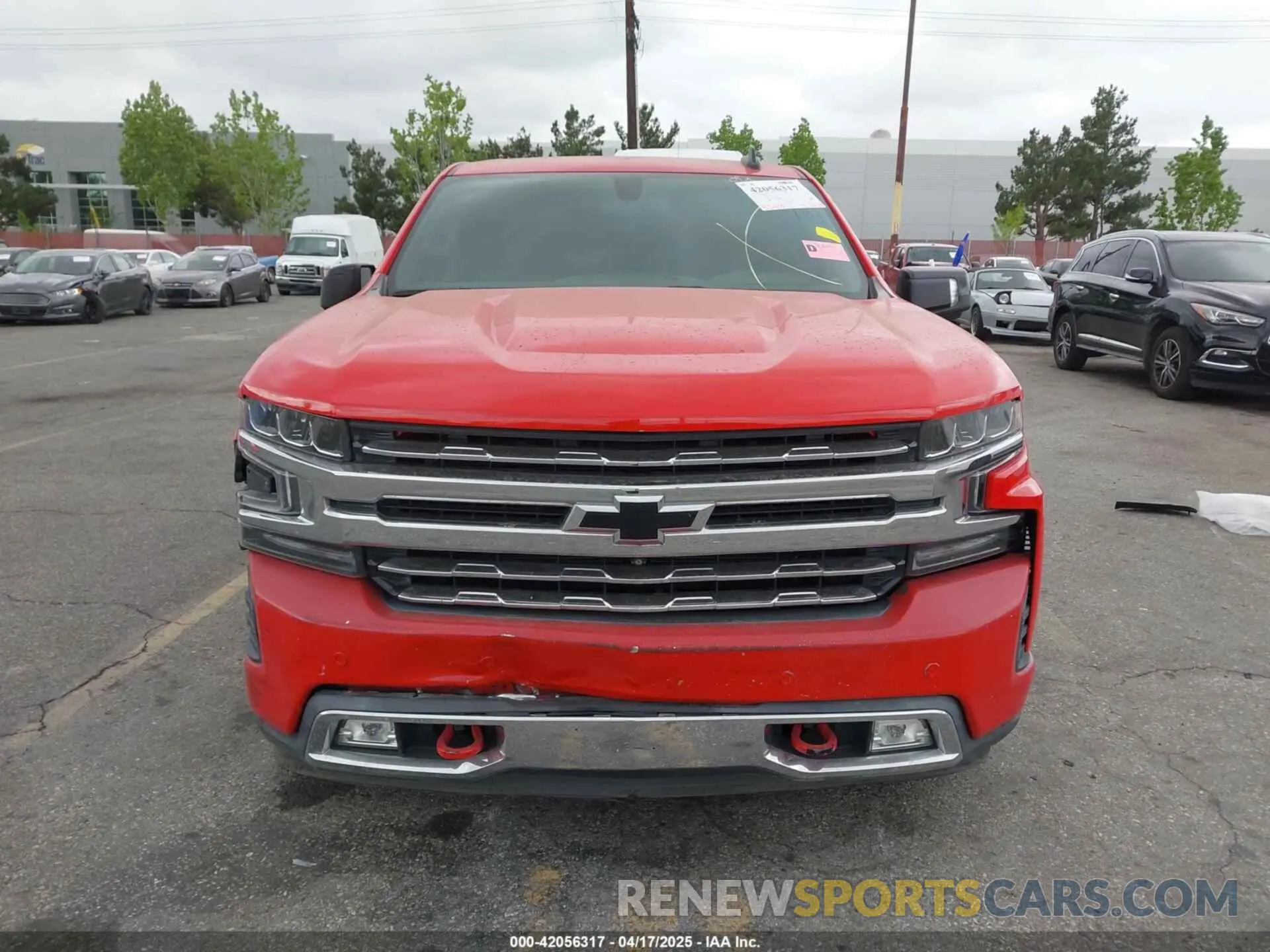13 fotografías del automóvil dañado 3GCPWCED8MG250145 CHEVROLET SILVERADO 1500 2021
