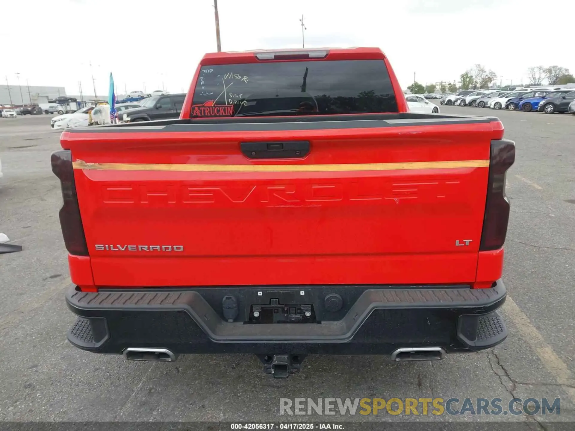 17 fotografías del automóvil dañado 3GCPWCED8MG250145 CHEVROLET SILVERADO 1500 2021
