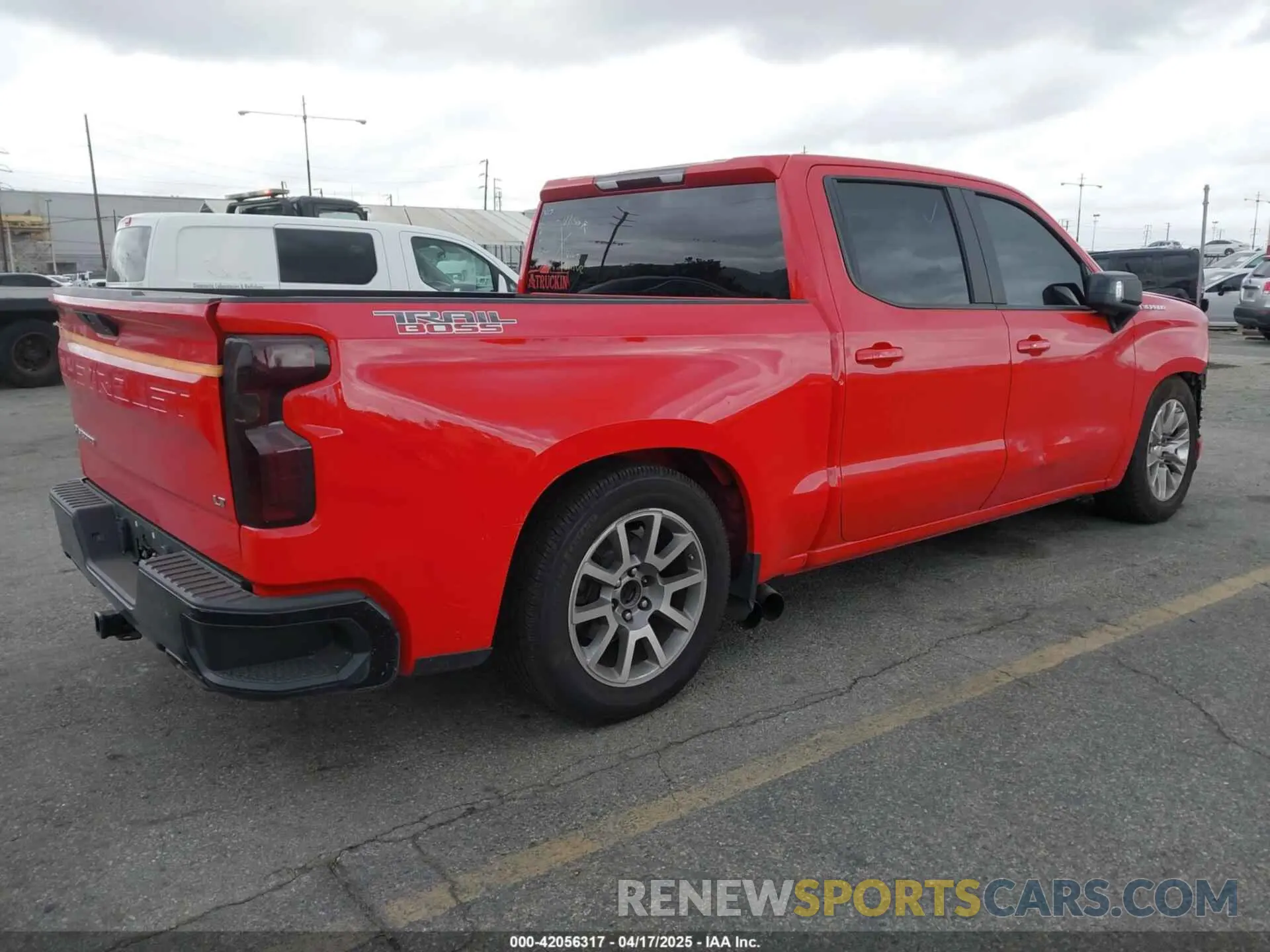 4 fotografías del automóvil dañado 3GCPWCED8MG250145 CHEVROLET SILVERADO 1500 2021