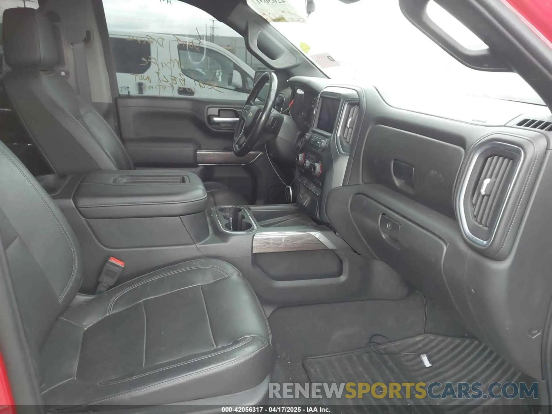5 fotografías del automóvil dañado 3GCPWCED8MG250145 CHEVROLET SILVERADO 1500 2021