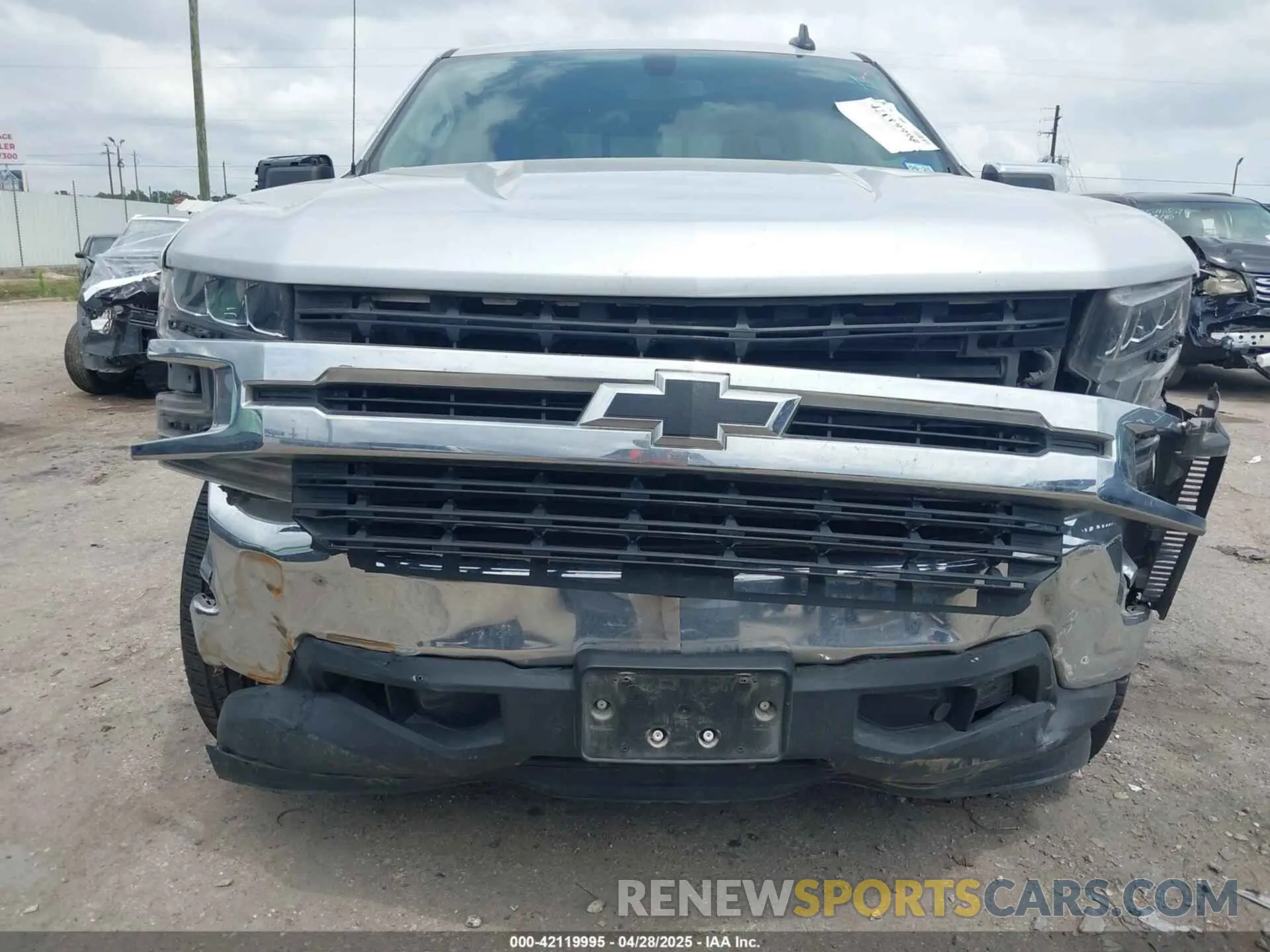 11 fotografías del automóvil dañado 3GCPWCET8MG104061 CHEVROLET SILVERADO 1500 2021