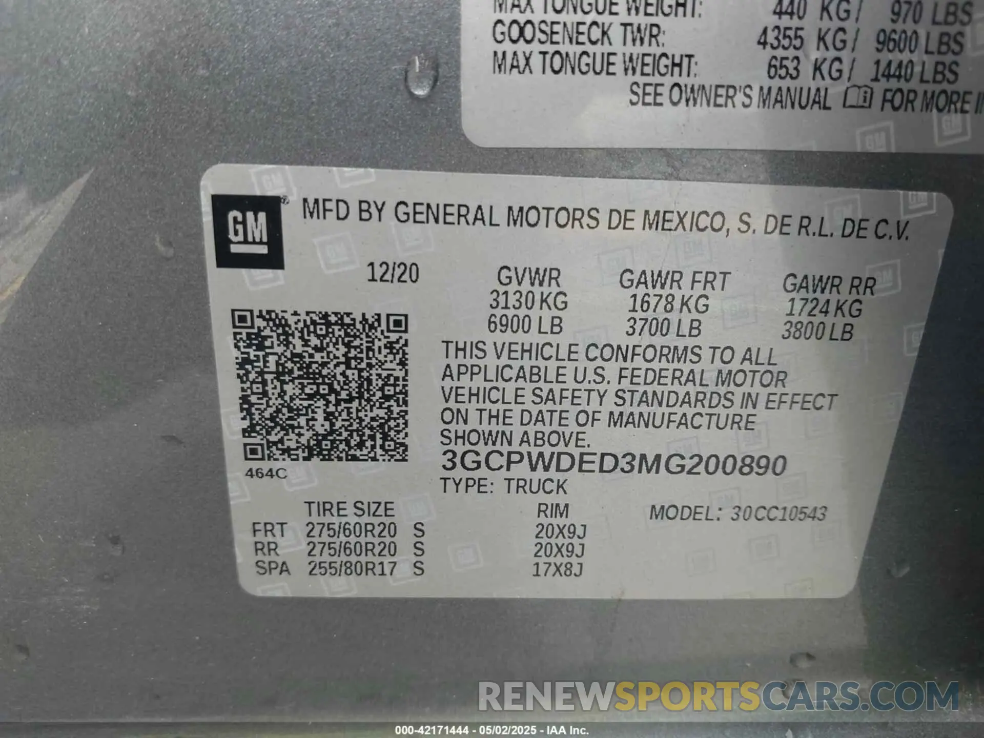 9 fotografías del automóvil dañado 3GCPWDED3MG200890 CHEVROLET SILVERADO 1500 2021