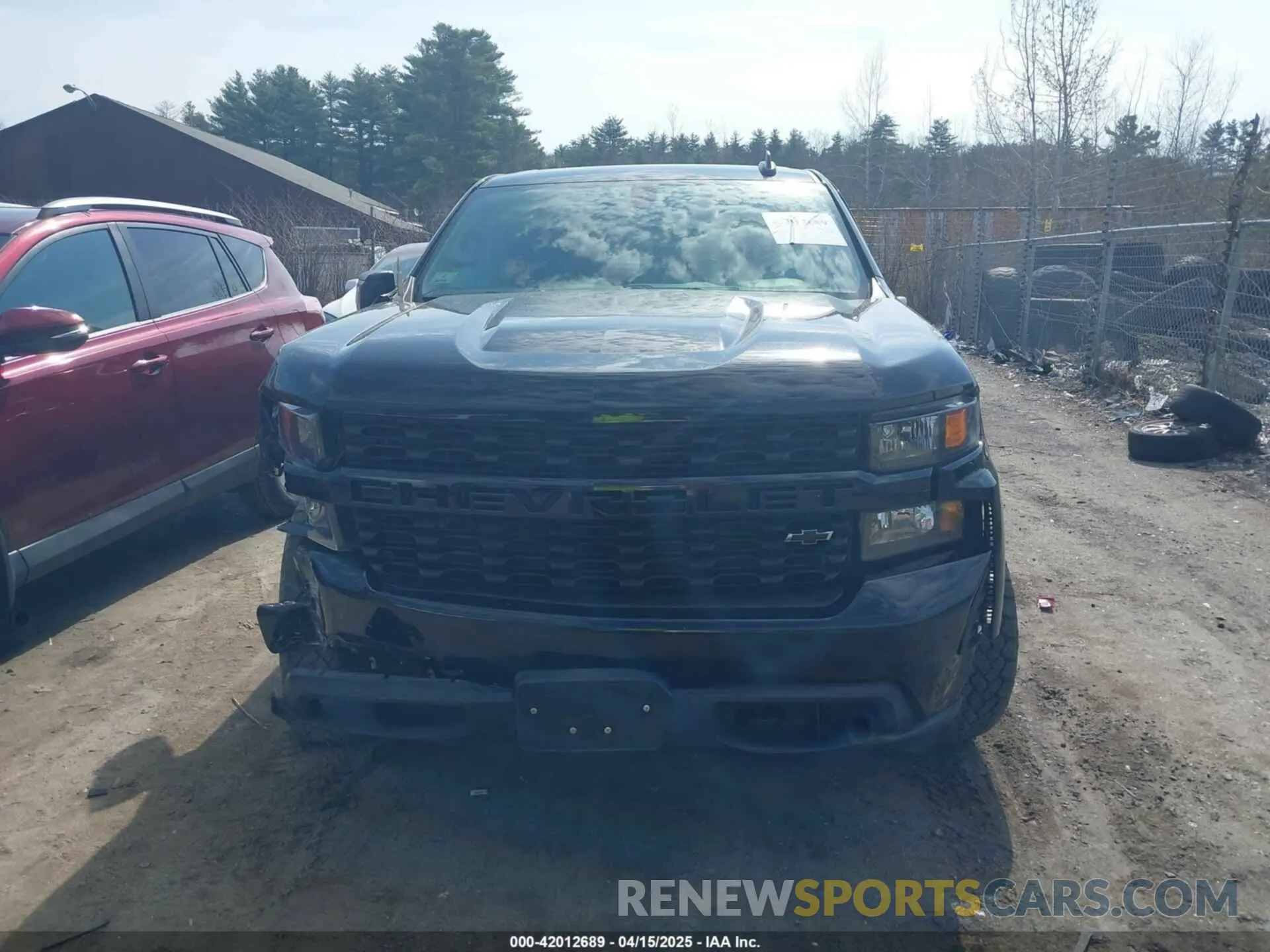 13 fotografías del automóvil dañado 3GCPYBEH9MG172952 CHEVROLET SILVERADO 1500 2021