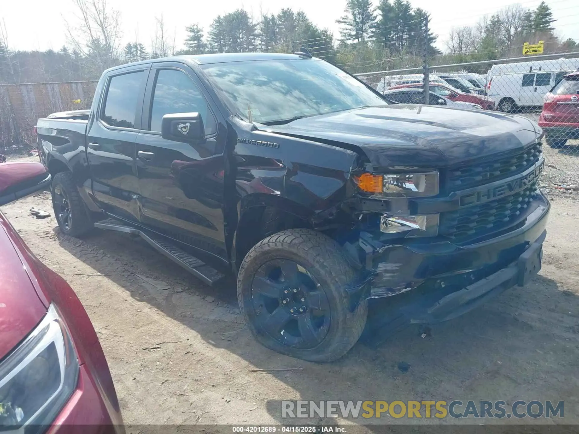 14 fotografías del automóvil dañado 3GCPYBEH9MG172952 CHEVROLET SILVERADO 1500 2021