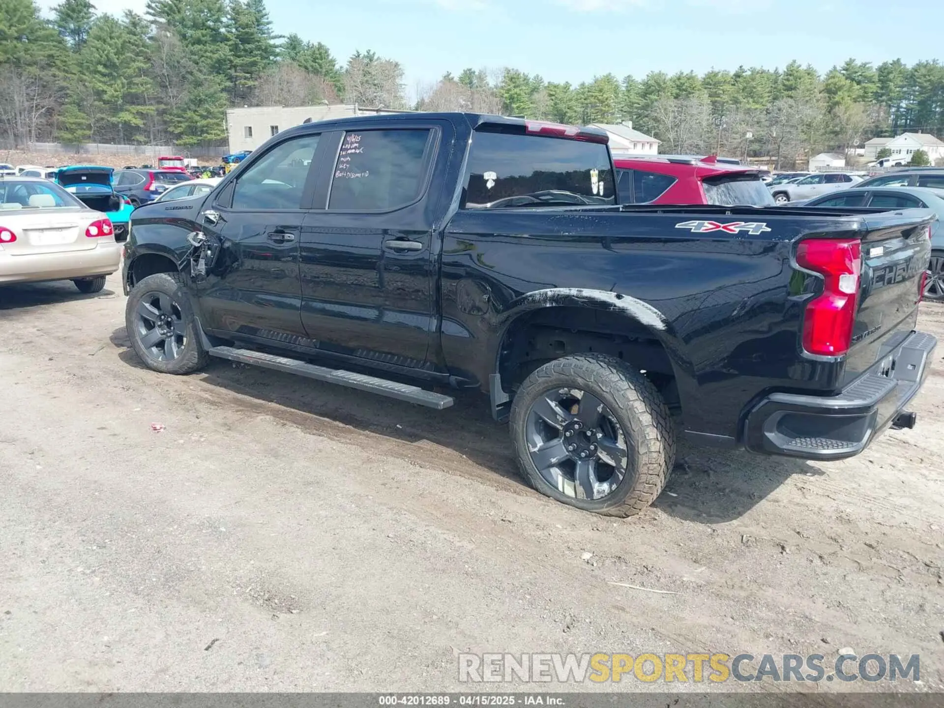 15 fotografías del automóvil dañado 3GCPYBEH9MG172952 CHEVROLET SILVERADO 1500 2021