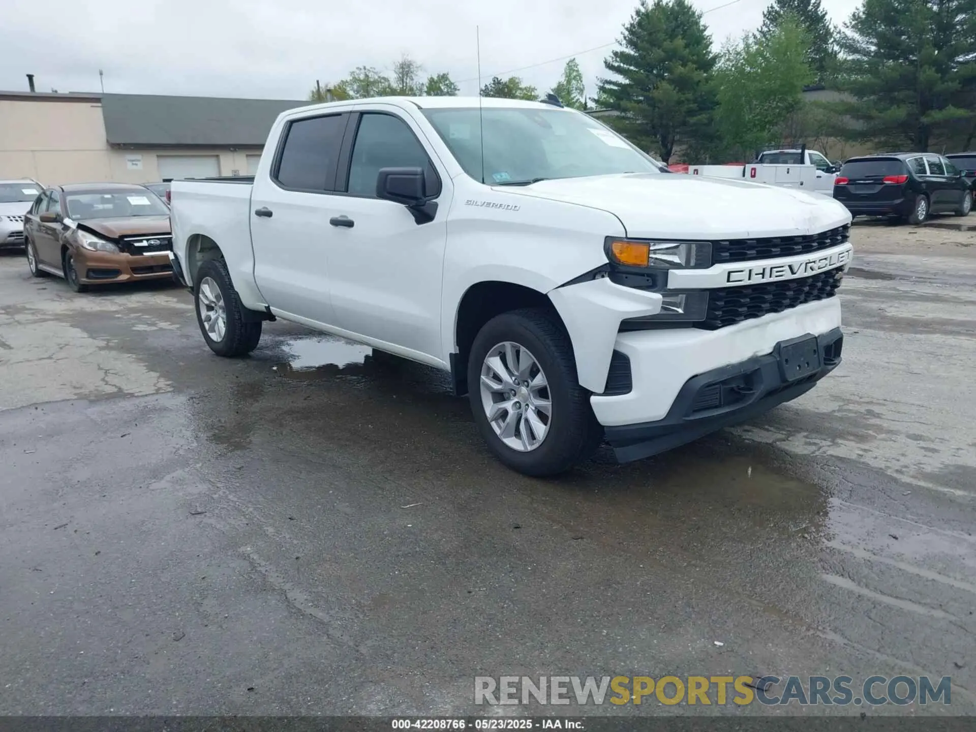 1 fotografías del automóvil dañado 3GCPYBEK1MG262317 CHEVROLET SILVERADO 1500 2021