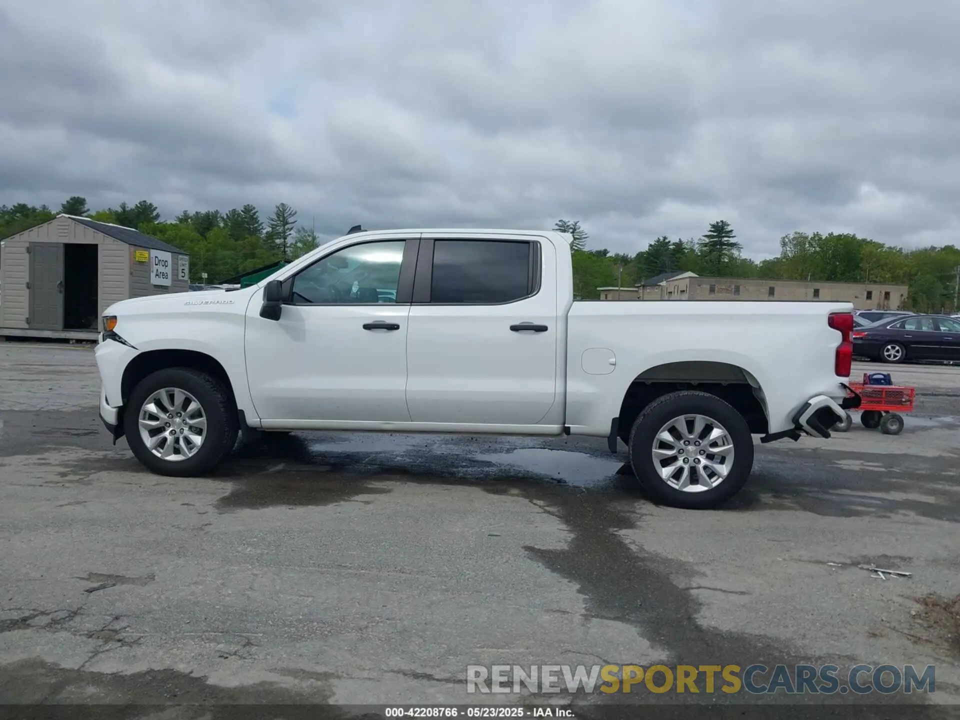 14 fotografías del automóvil dañado 3GCPYBEK1MG262317 CHEVROLET SILVERADO 1500 2021